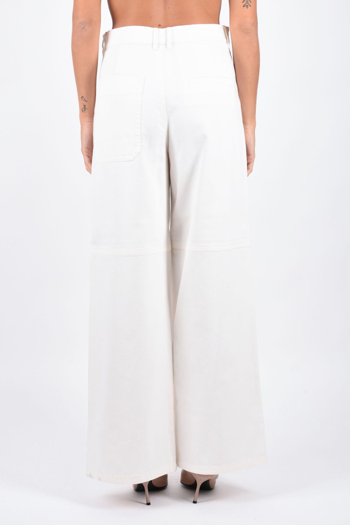 Pantalone in bull di cotone SMMELLISSE 2629136081600