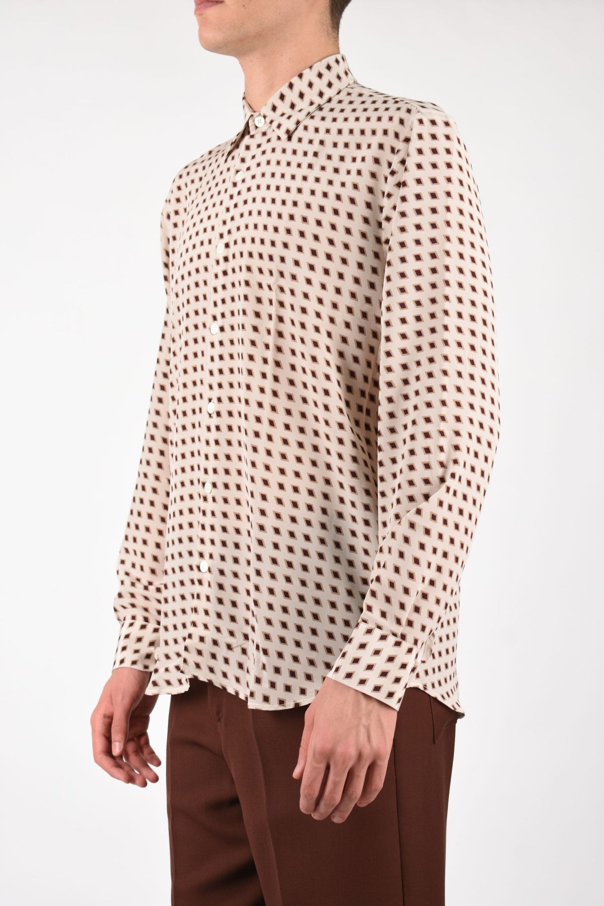 Camicia jil in crepe di seta 26F22
