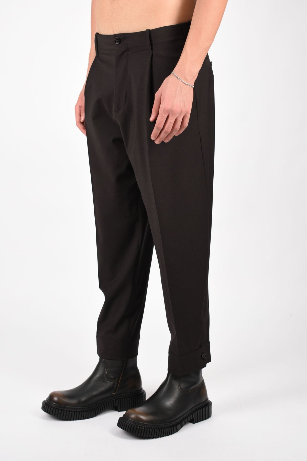 Pantaloni peter in lana BA-PETER-34-TBCM