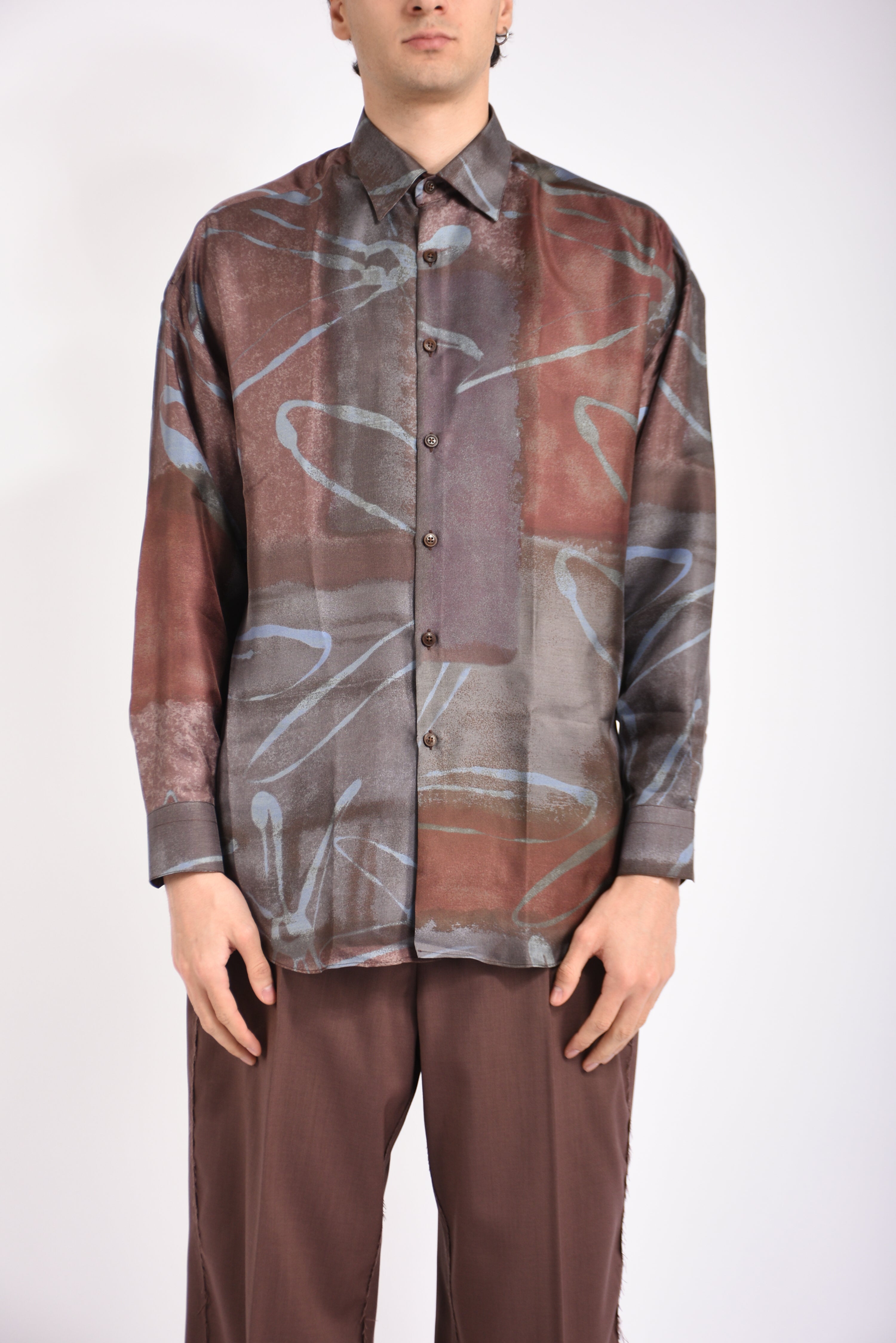 Camicia valentino in seta