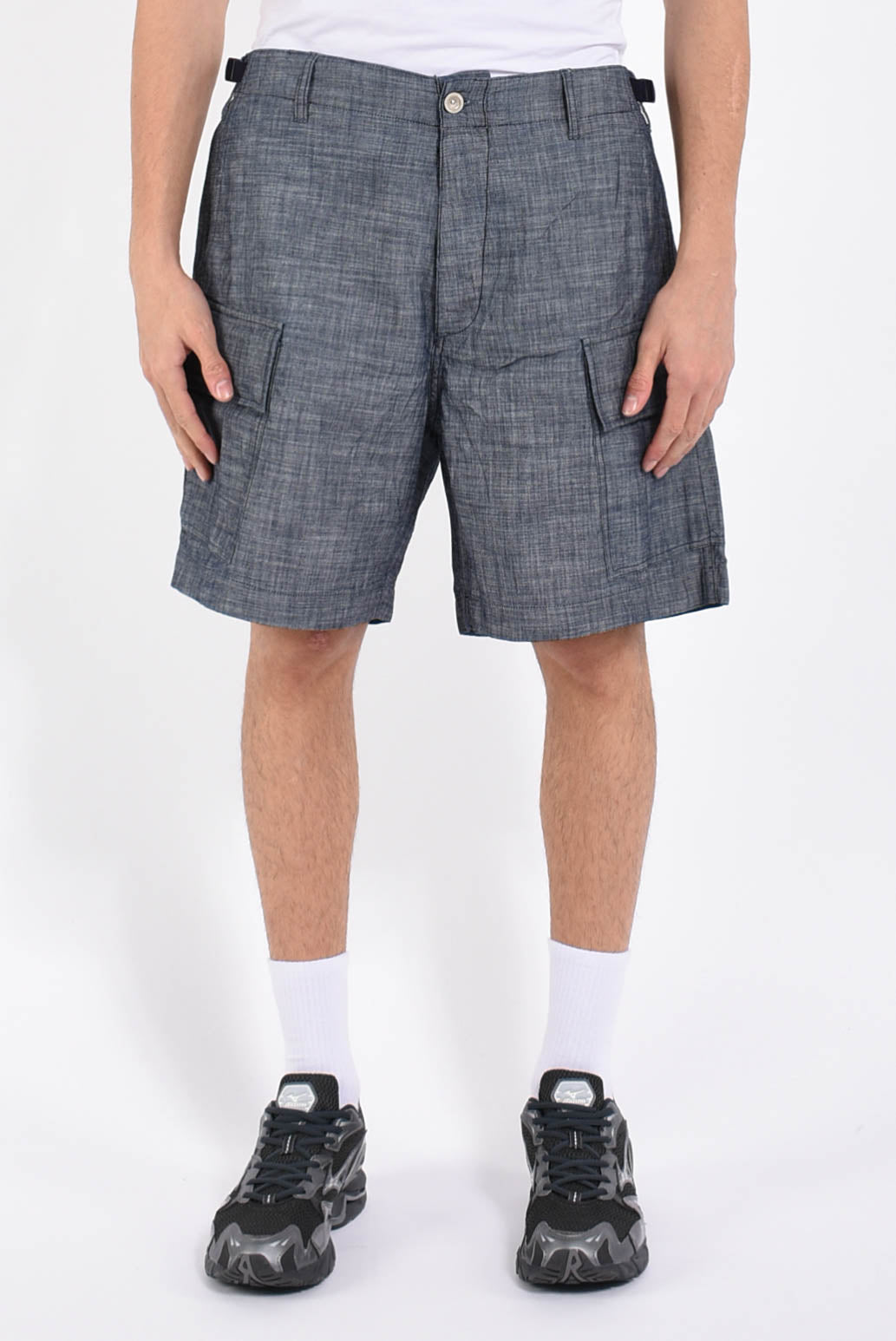 Bermuda cargo in chambray