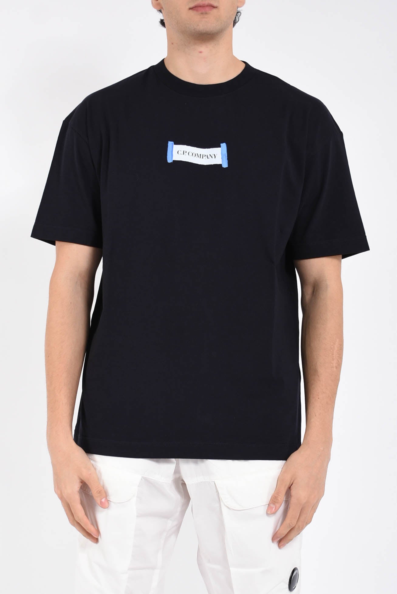 T-shirt in jersey di cotone 30/1