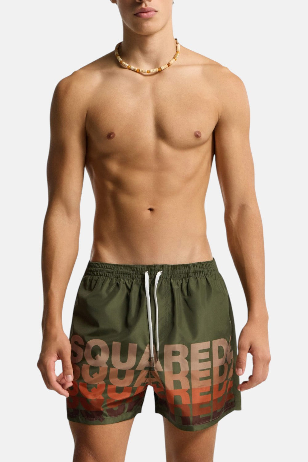costume boxer con maxi stampa logo