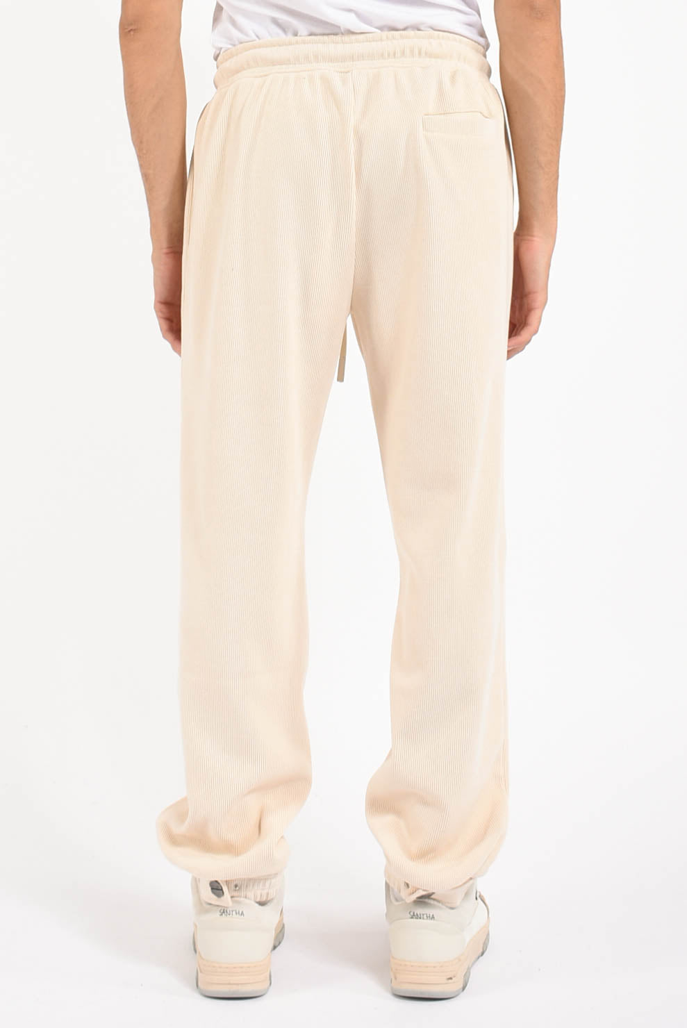 Pantaloni jogging in velluto