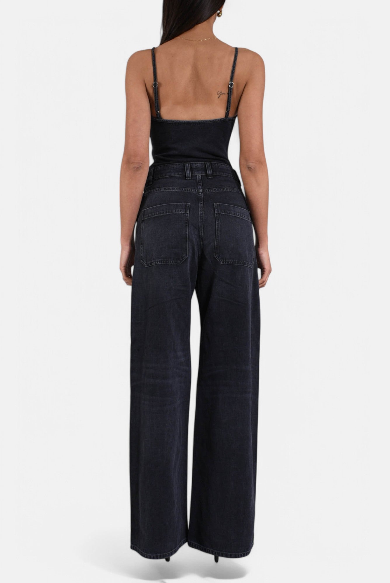 tuta in denim de vors