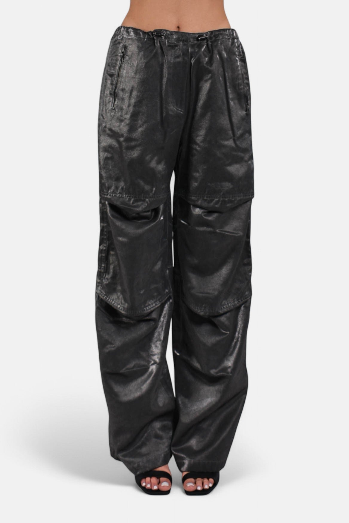 pantaloni cargo in raso p rodige