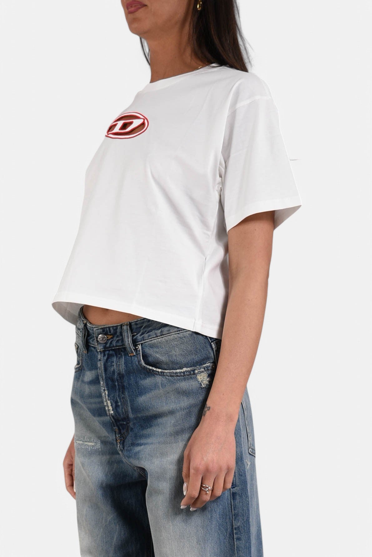 t-shirt cropped t-buxt