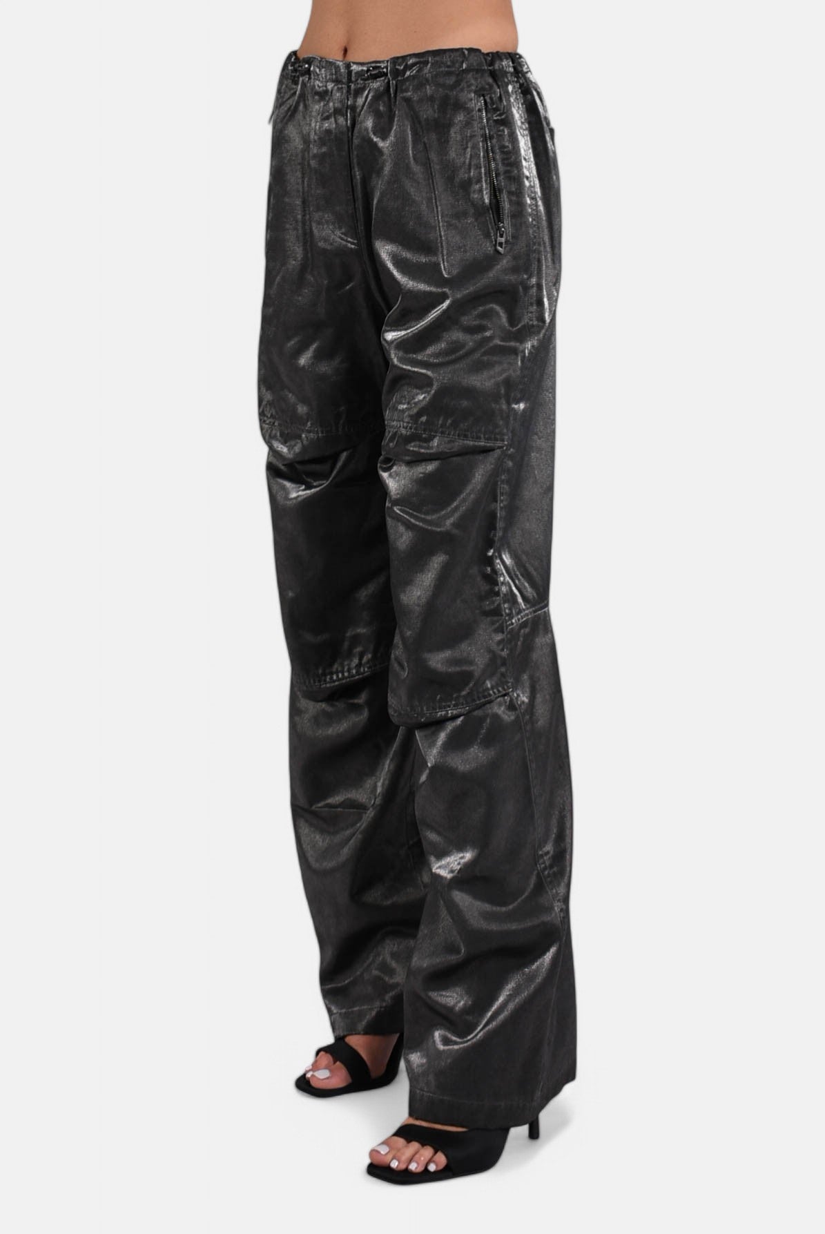 pantaloni cargo in raso p rodige