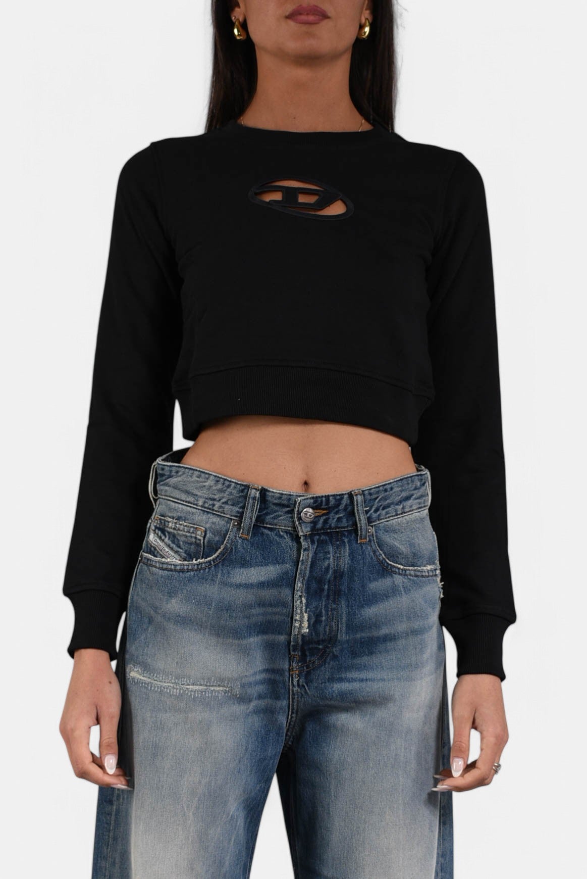felpa girocollo f-slimmy