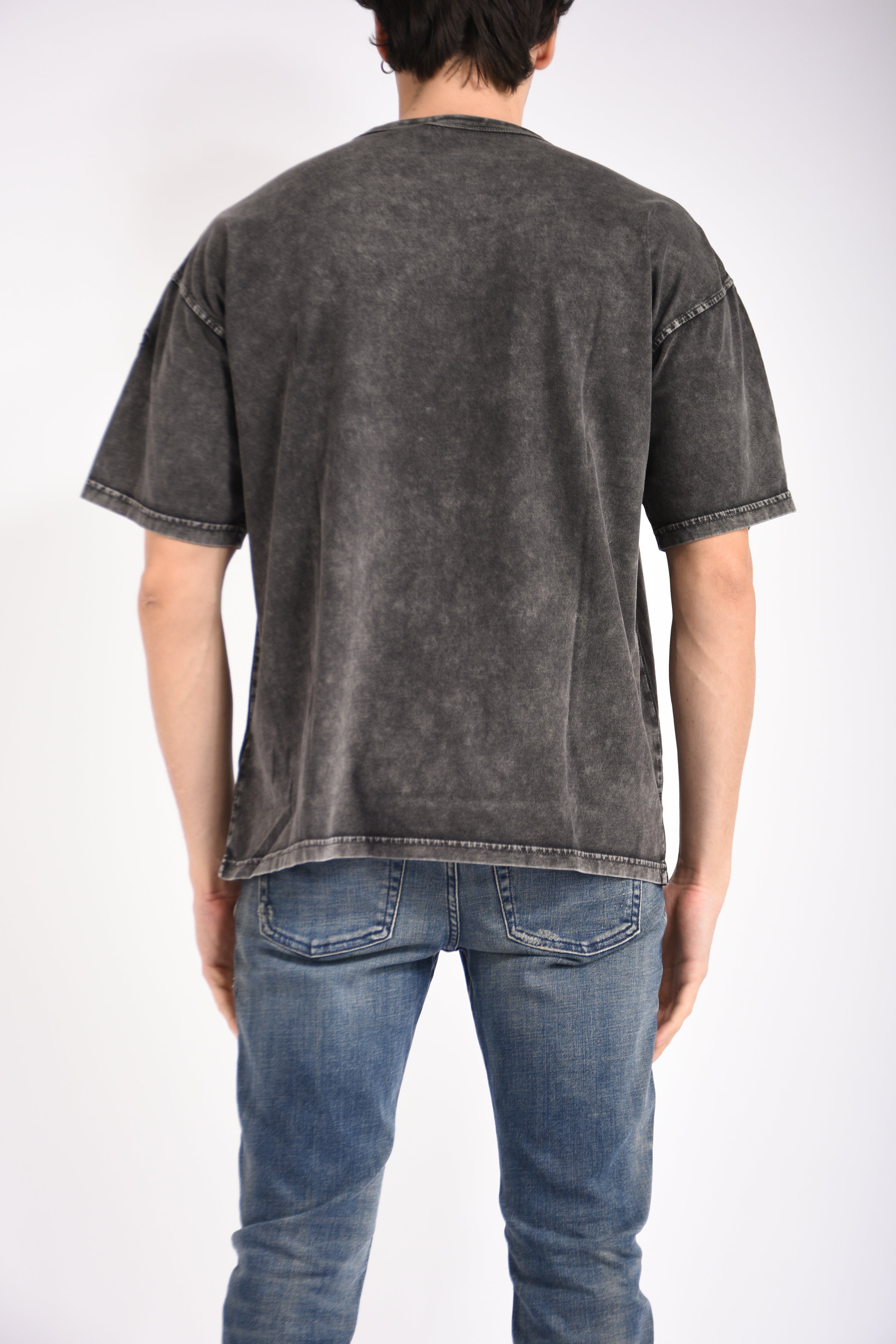 T-shirt con logo Oval D applicato