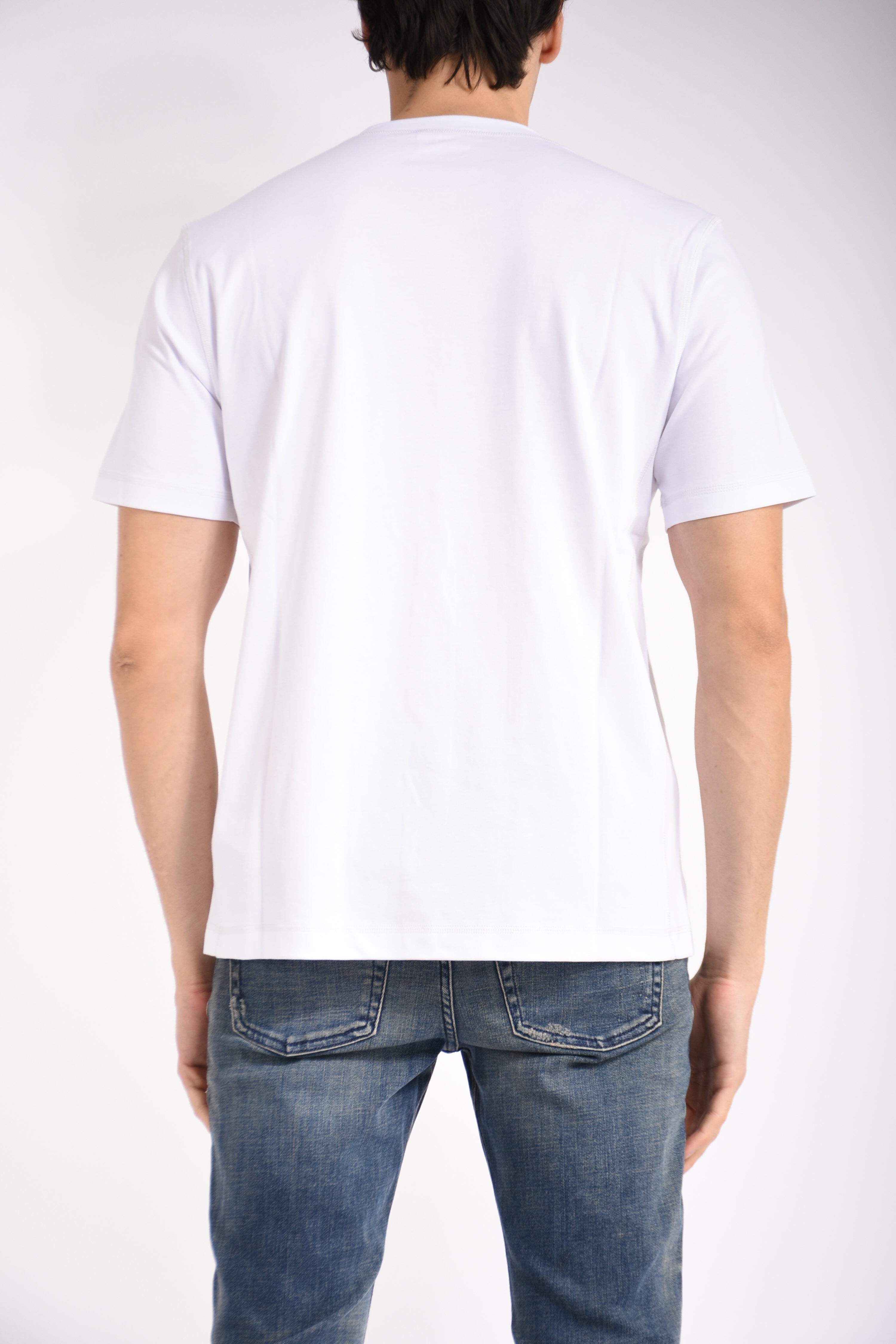 T-shirt con logo Oval D