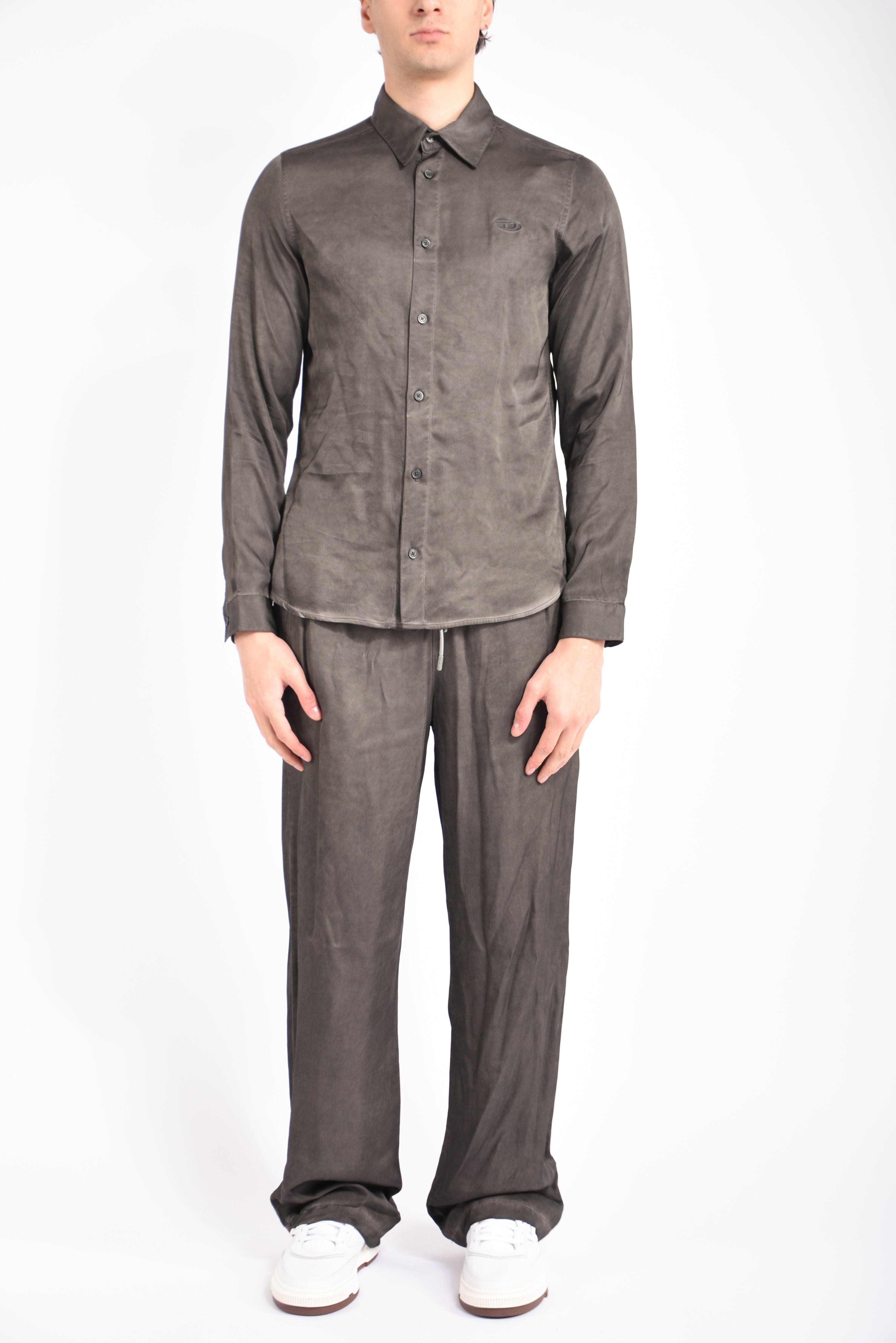 Pantaloni in viscosa fluida