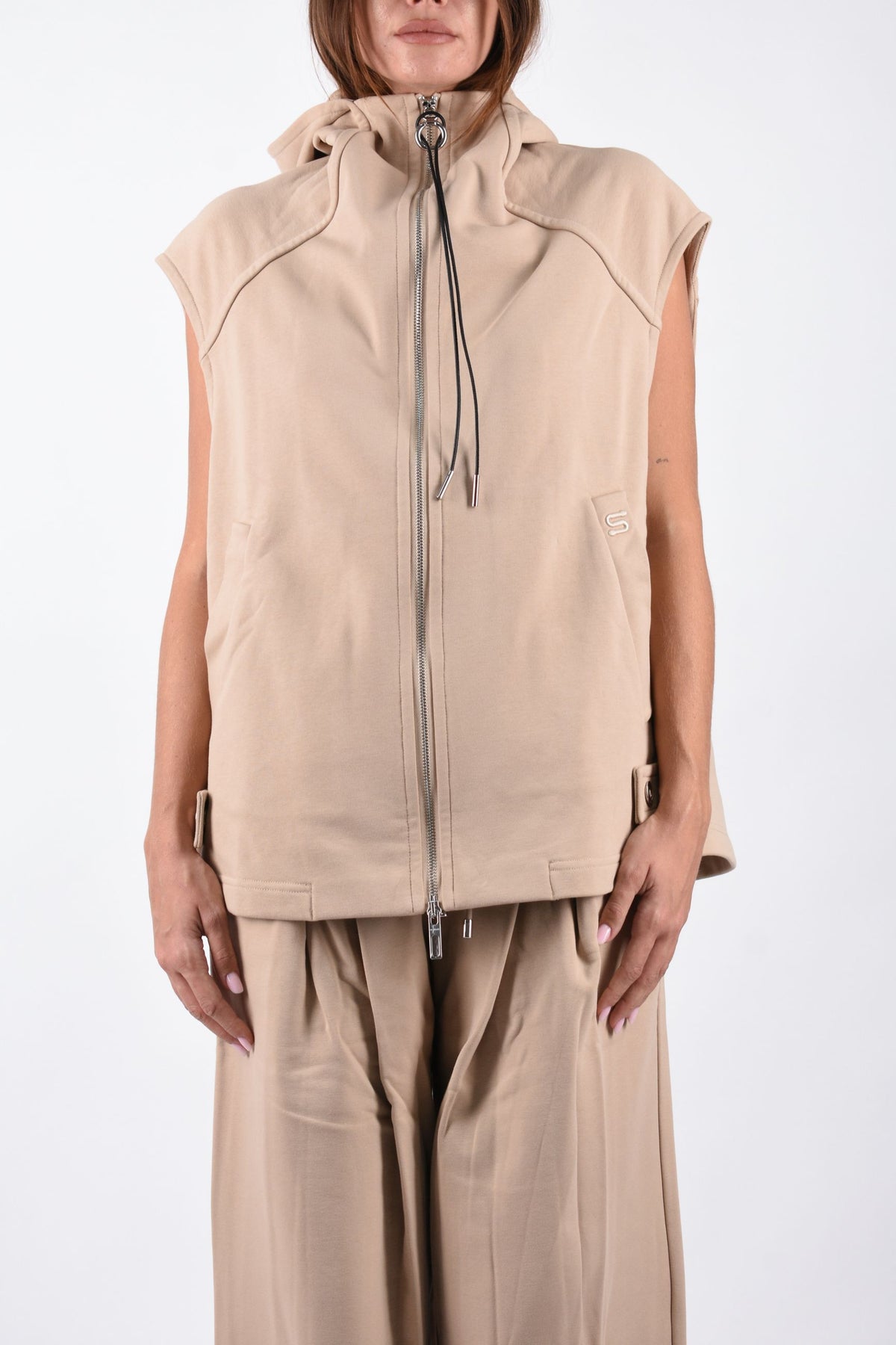 Gilet in felpa di misto cotone UNIONE 2622926035