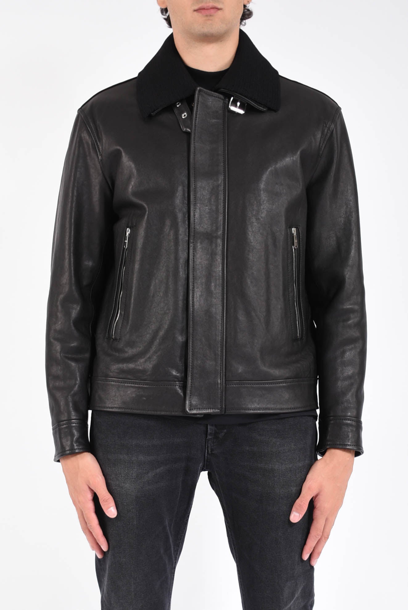 Giubbino aviatore regular in nappa