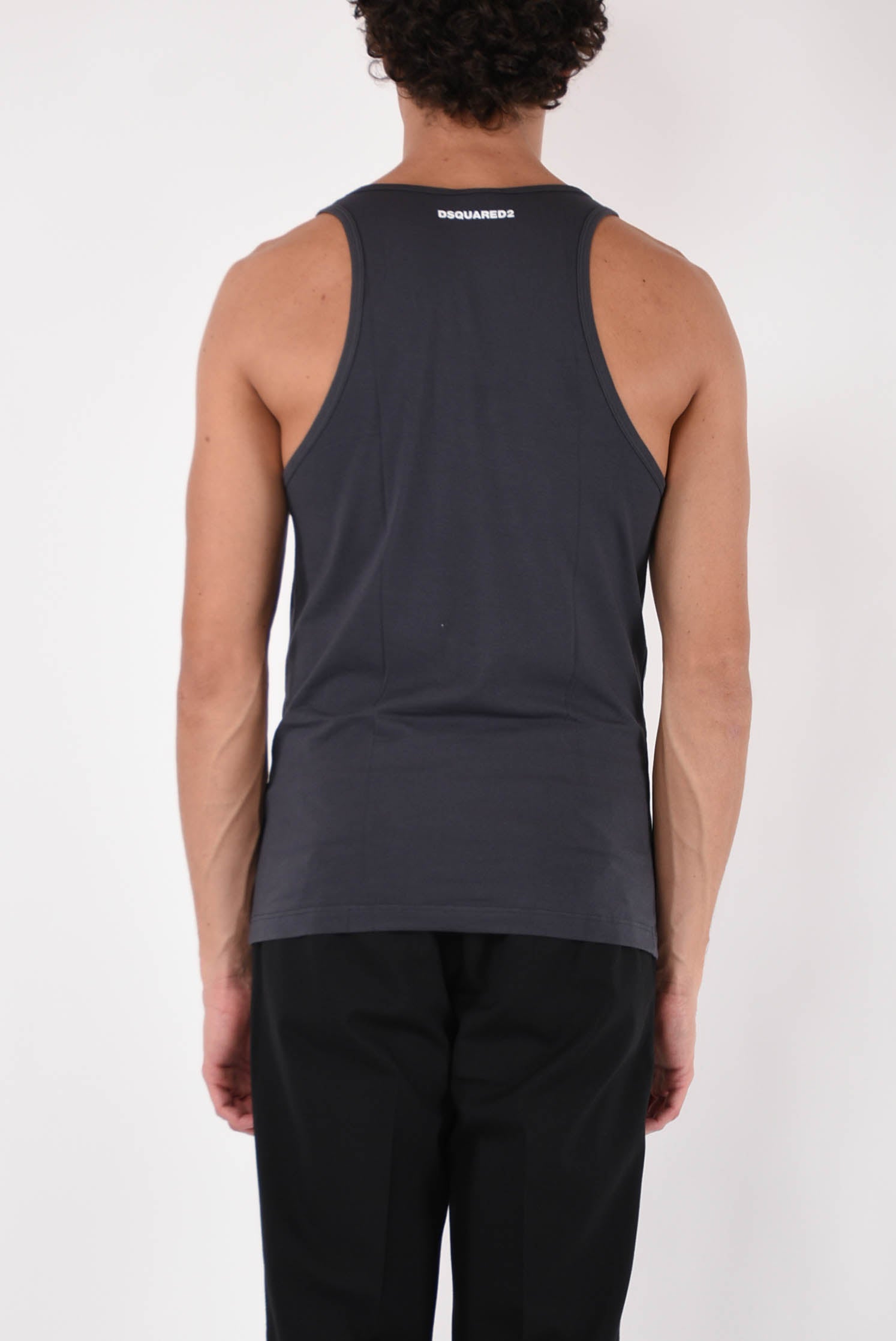 DSQUARED Canotta in cotone