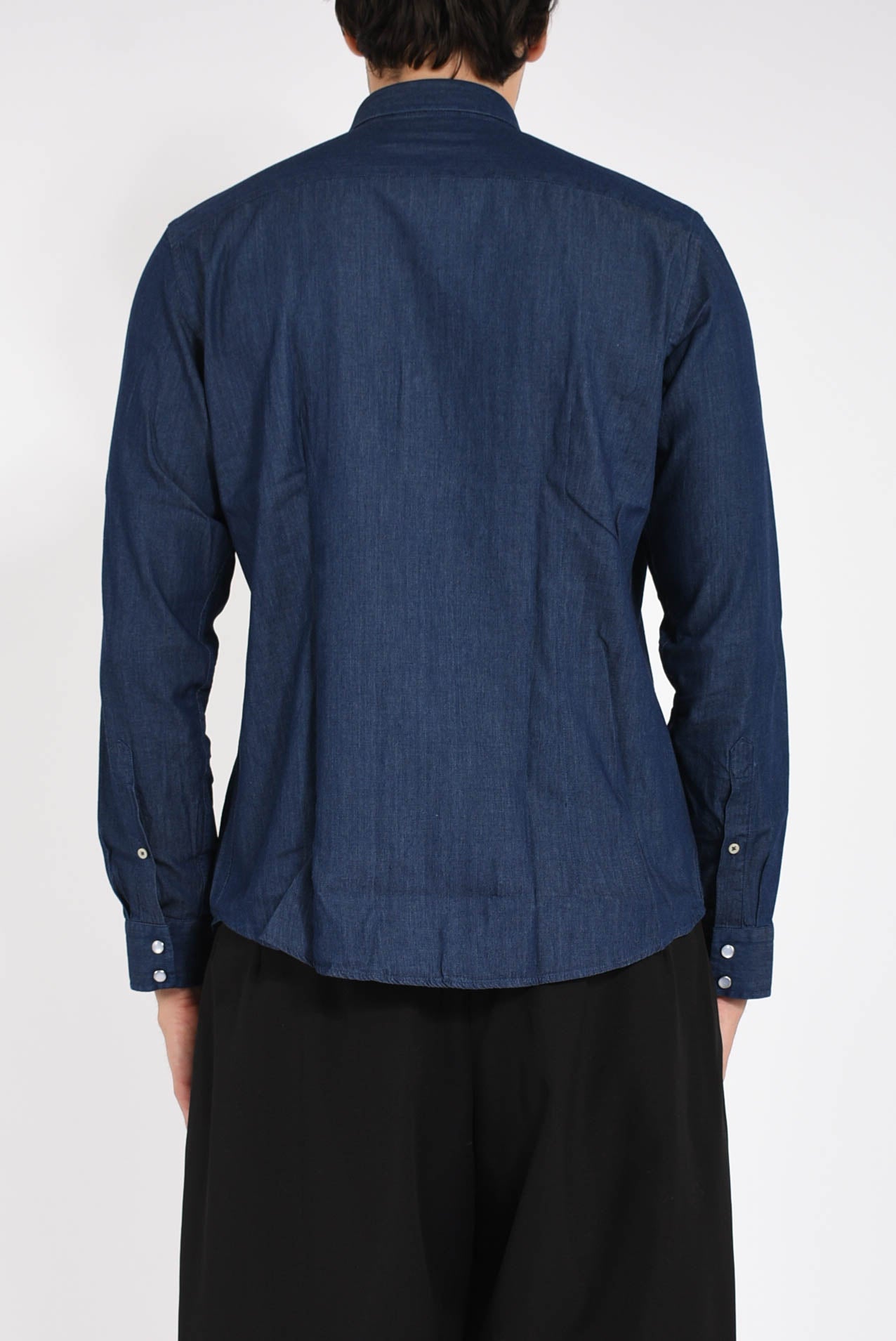 Camicia effetto jeans