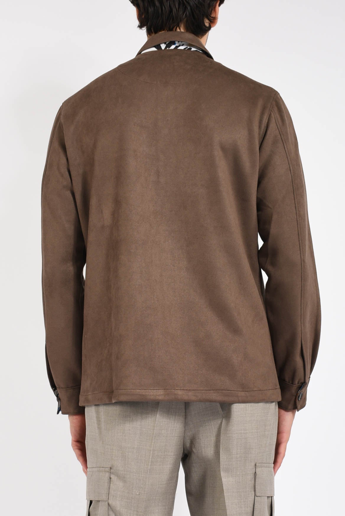 Overshirt effetto dainetto