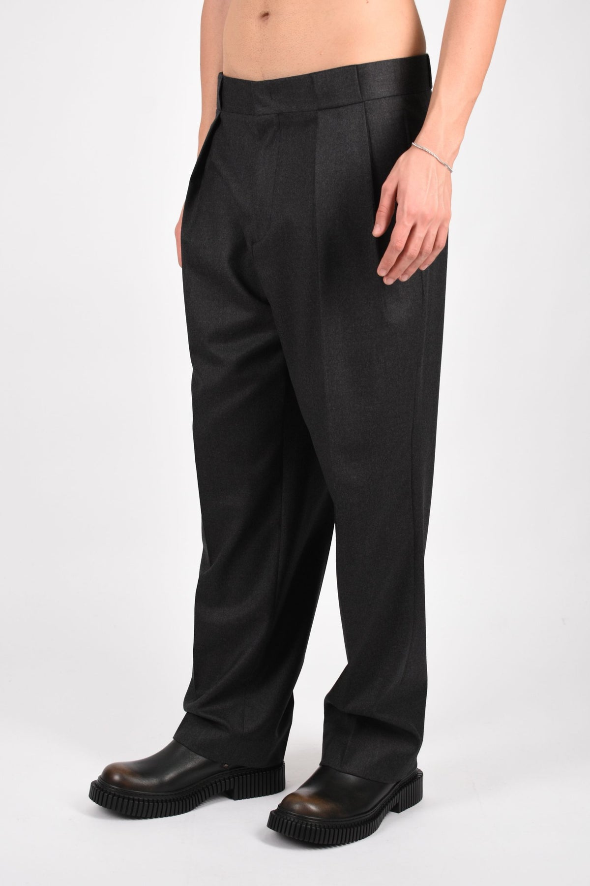 Pantaloni TEO in fresco lana BA-TEO47-WFS