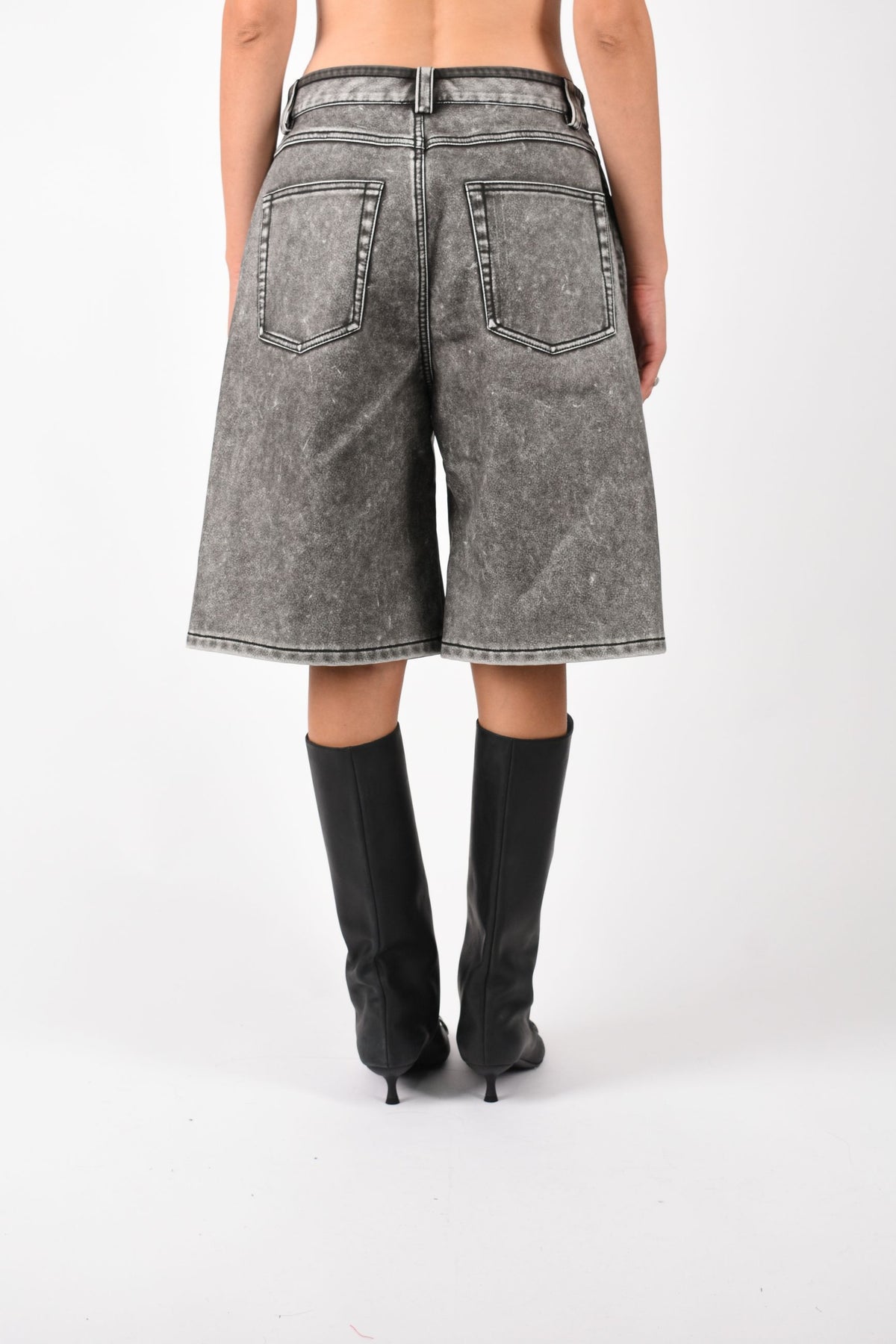 Bermuda shorts in PU P-ARLOR