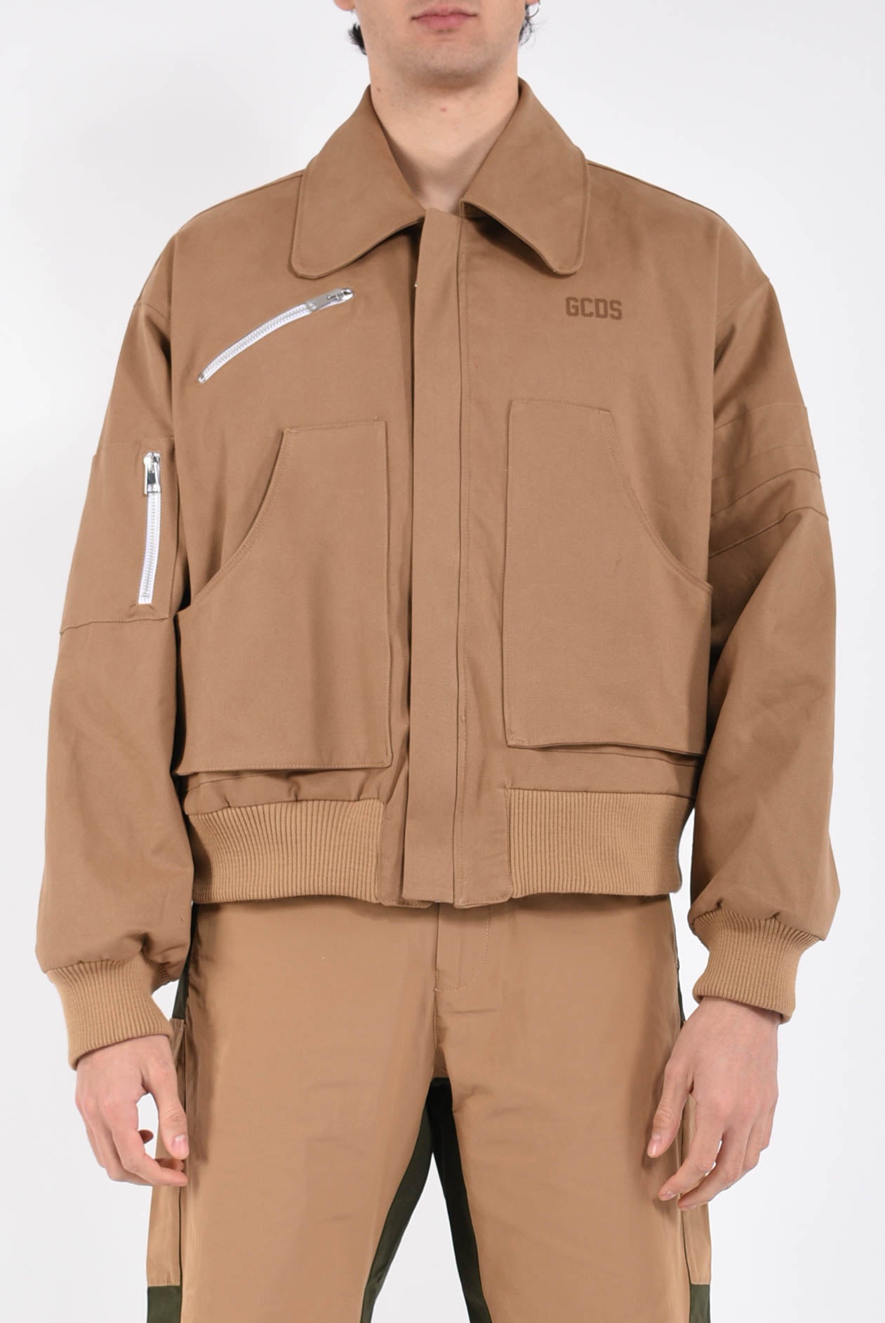 Bomber in cotone