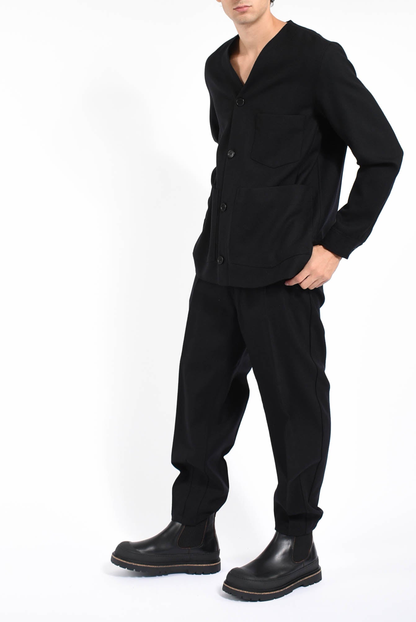 Giacca in lana vergine