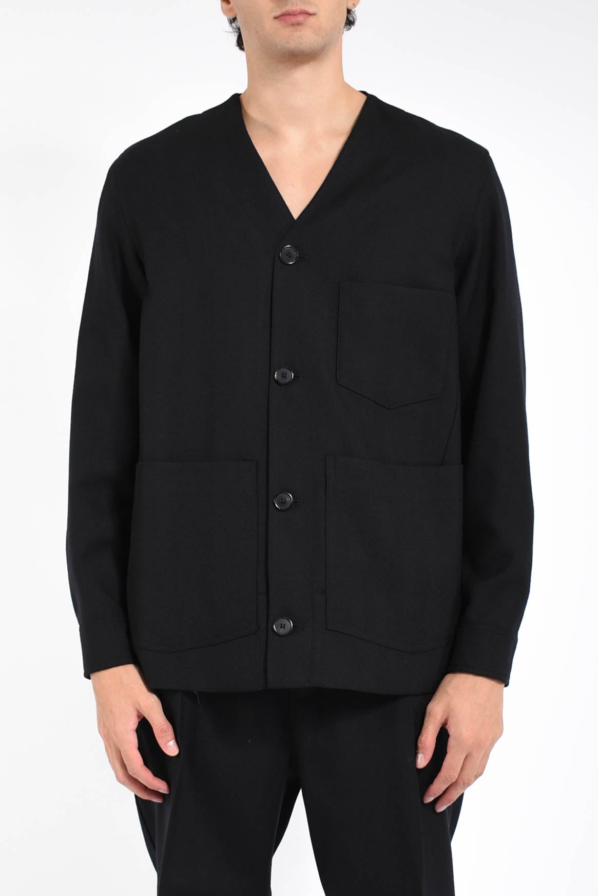 Giacca in lana vergine