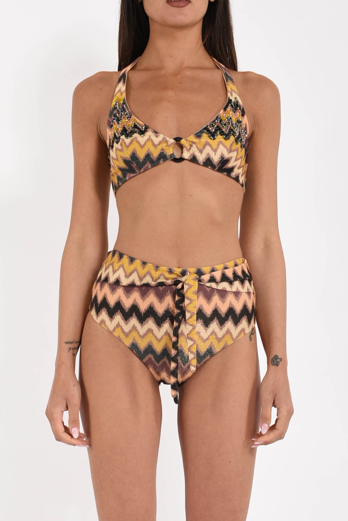 bikini brasserie con slip fisso