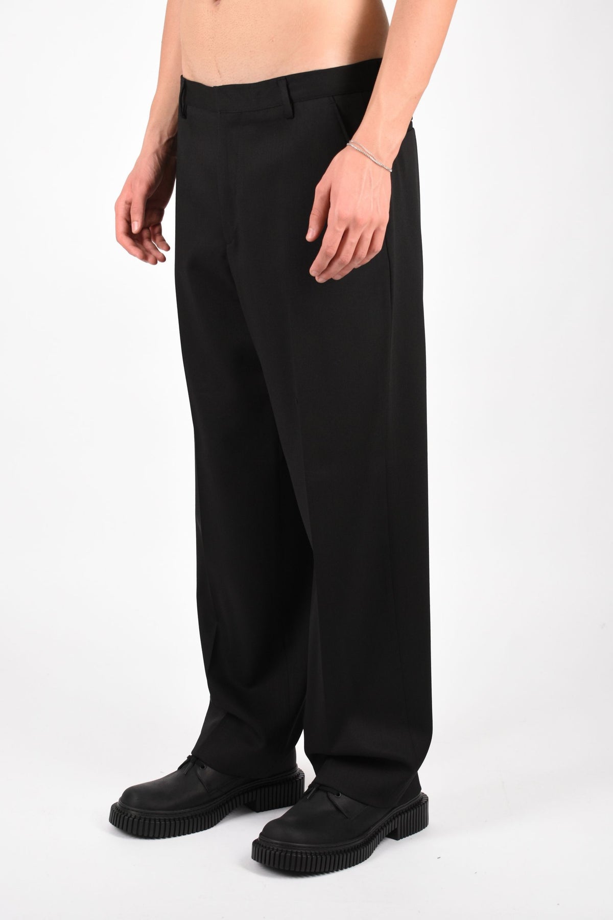 Pantaloni Alain in fresco lana 26F14