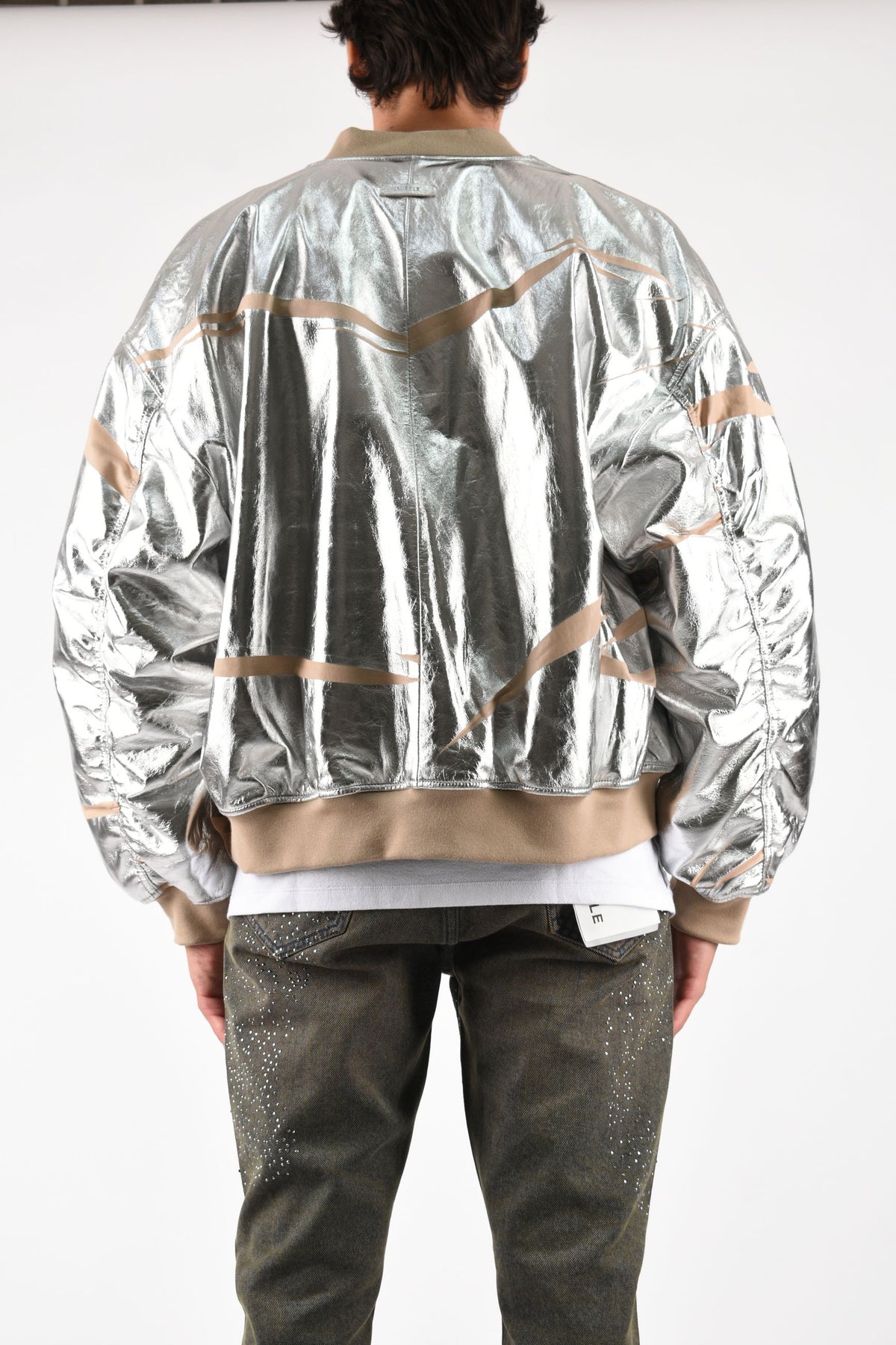 Bomber in pelle