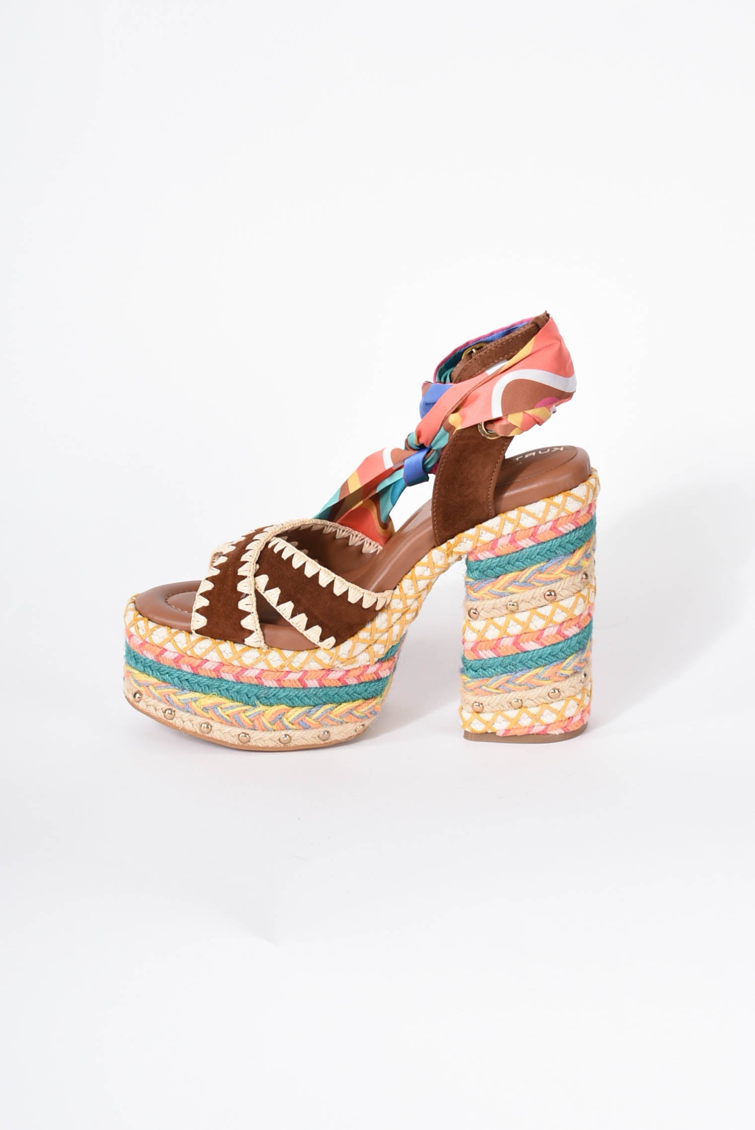 sandali chelsea scarf platform