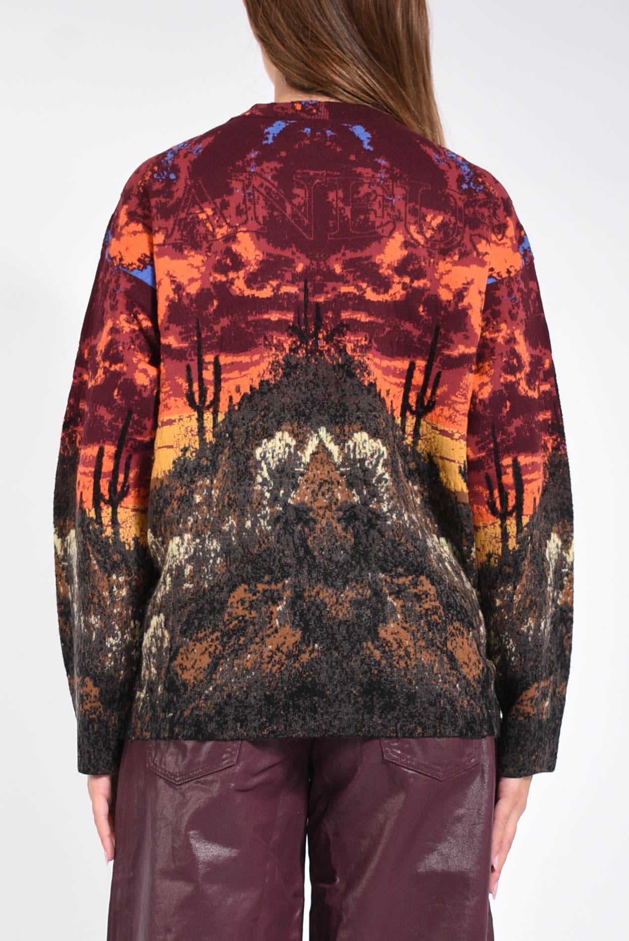 maglia jacquard oniric desert