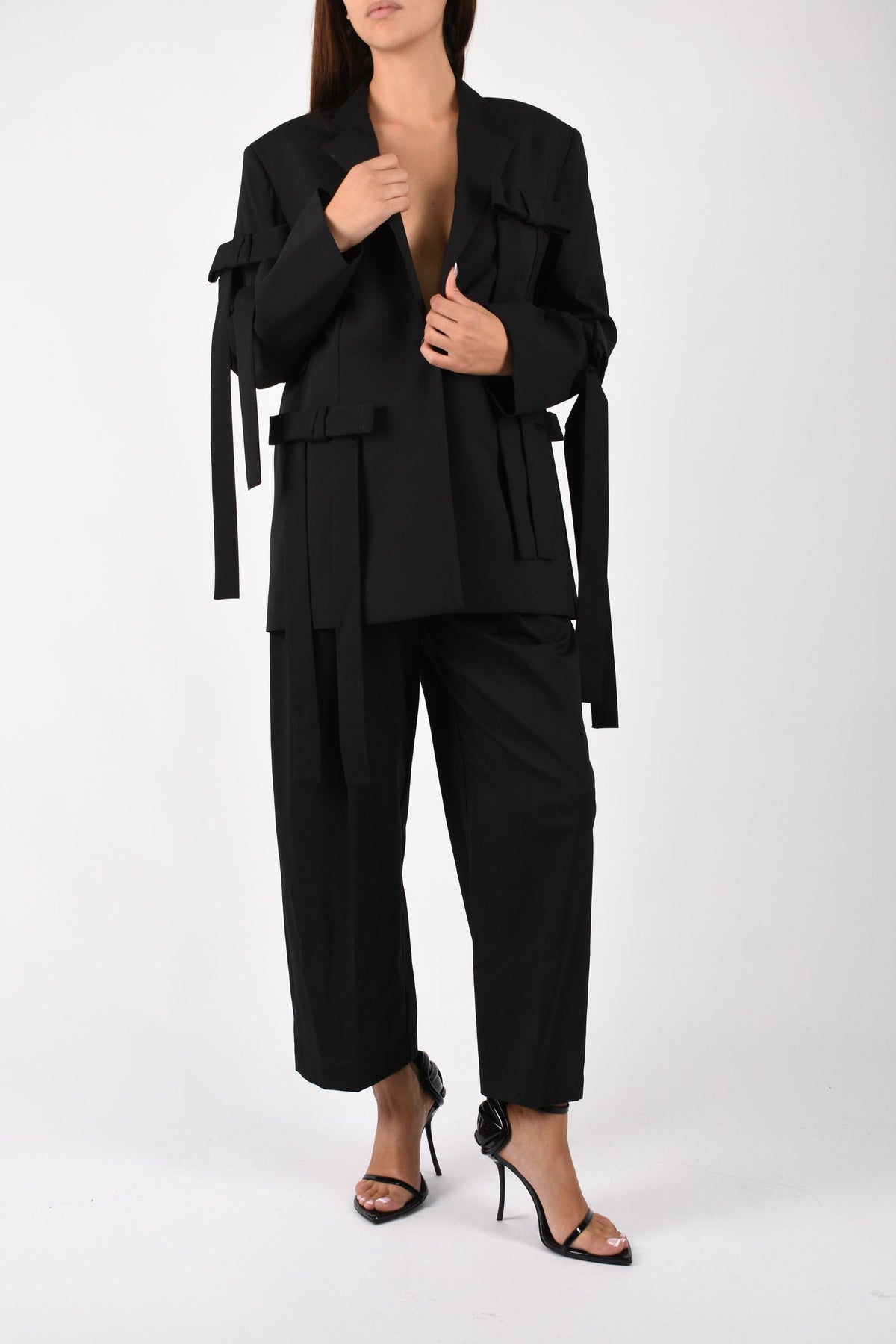 PANTALONE IN MISTO LANA