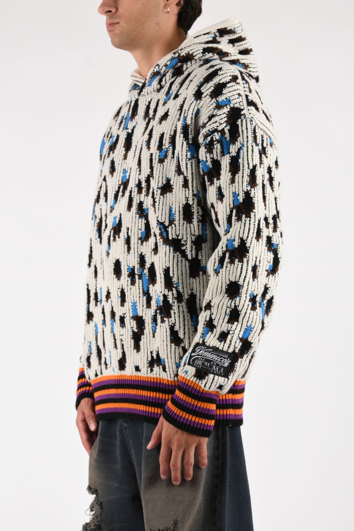 Felpa in lana DFM55044MC081KNIT