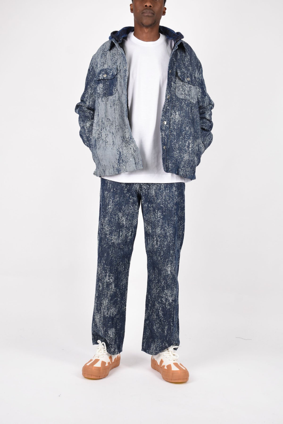 Jeans washed loose F6LAMADP097