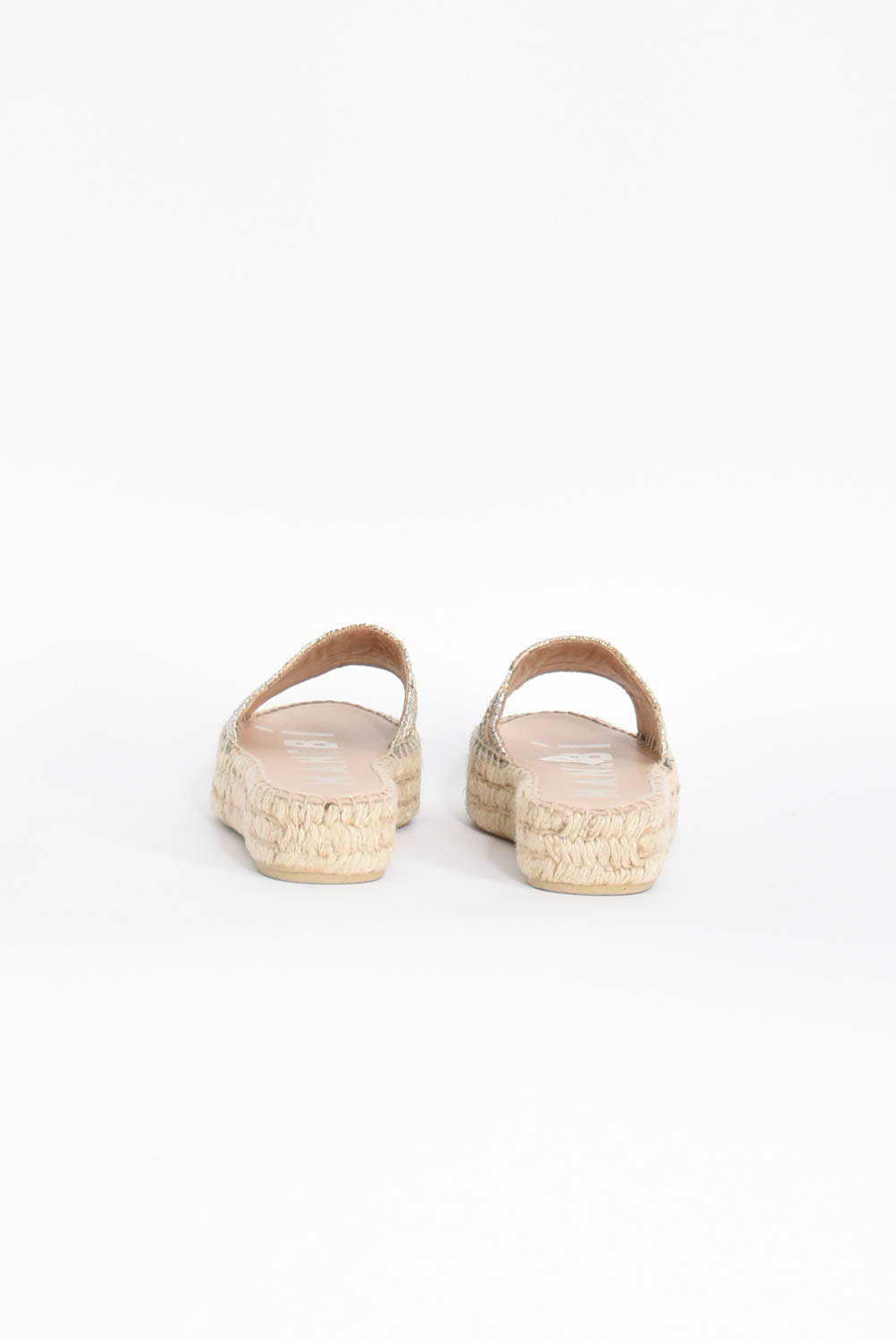 sandali bassi lurex cotton blend