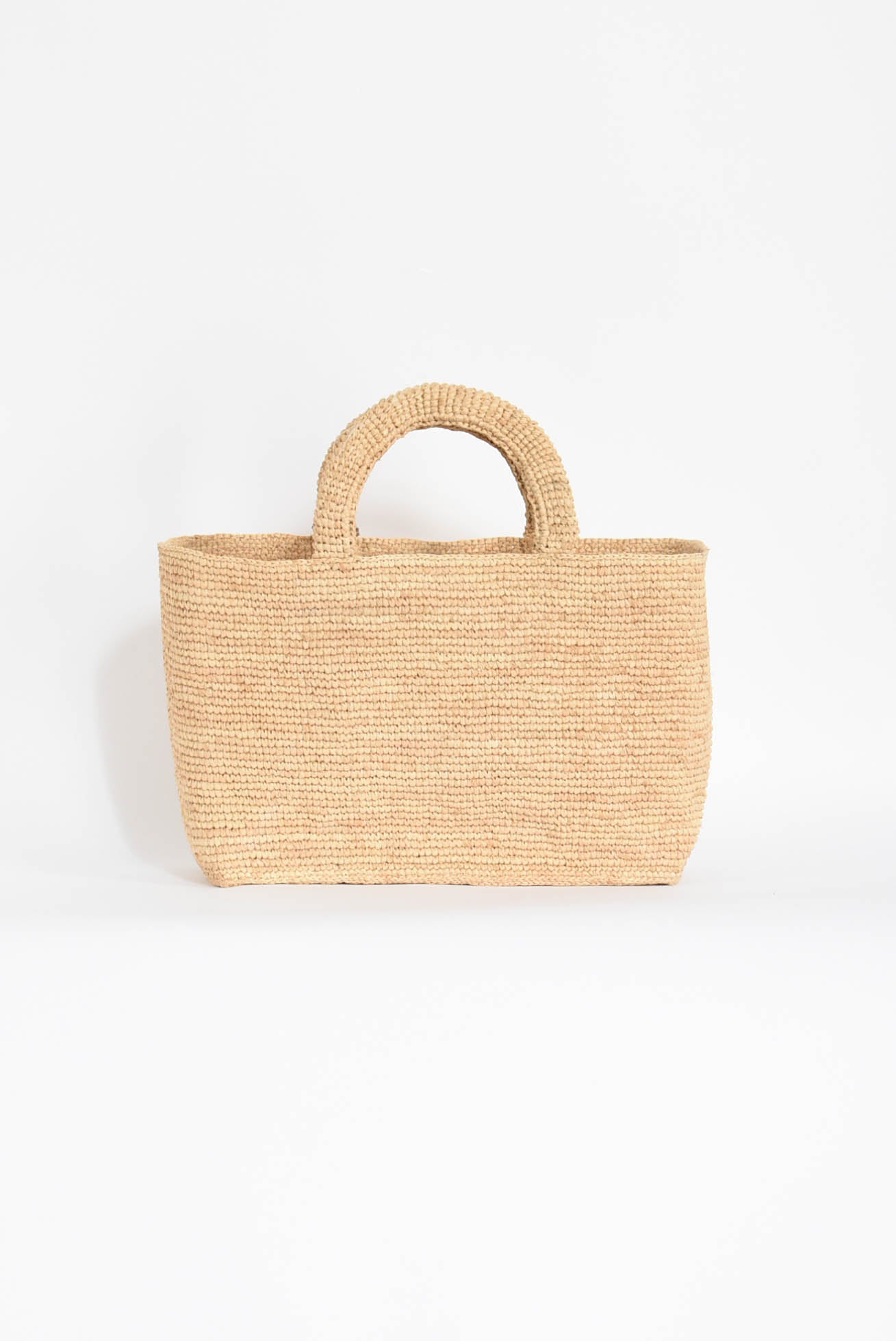 borsa a mano in raffia sunset medium