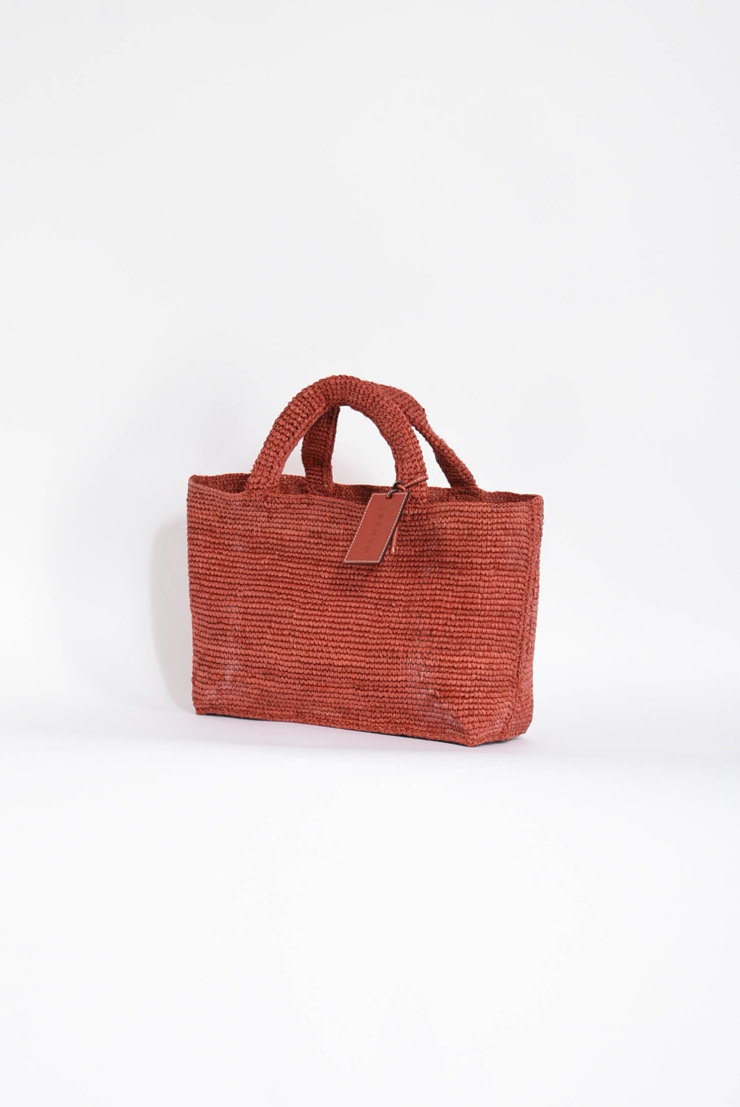 borsa a mano raffia sunset medium