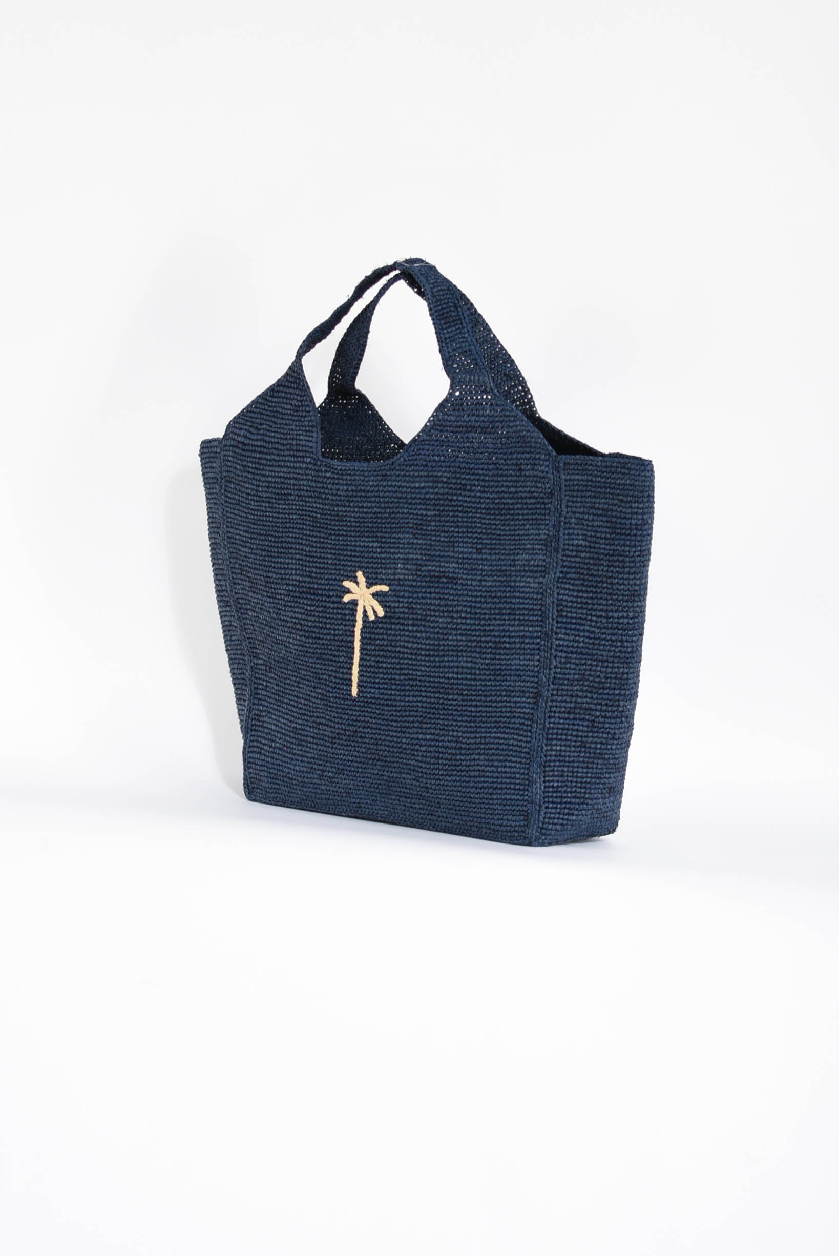 borsa shopper in raffia maxi tote