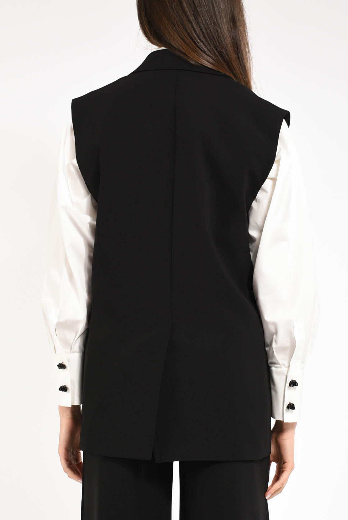 gilet in cady modello pomez