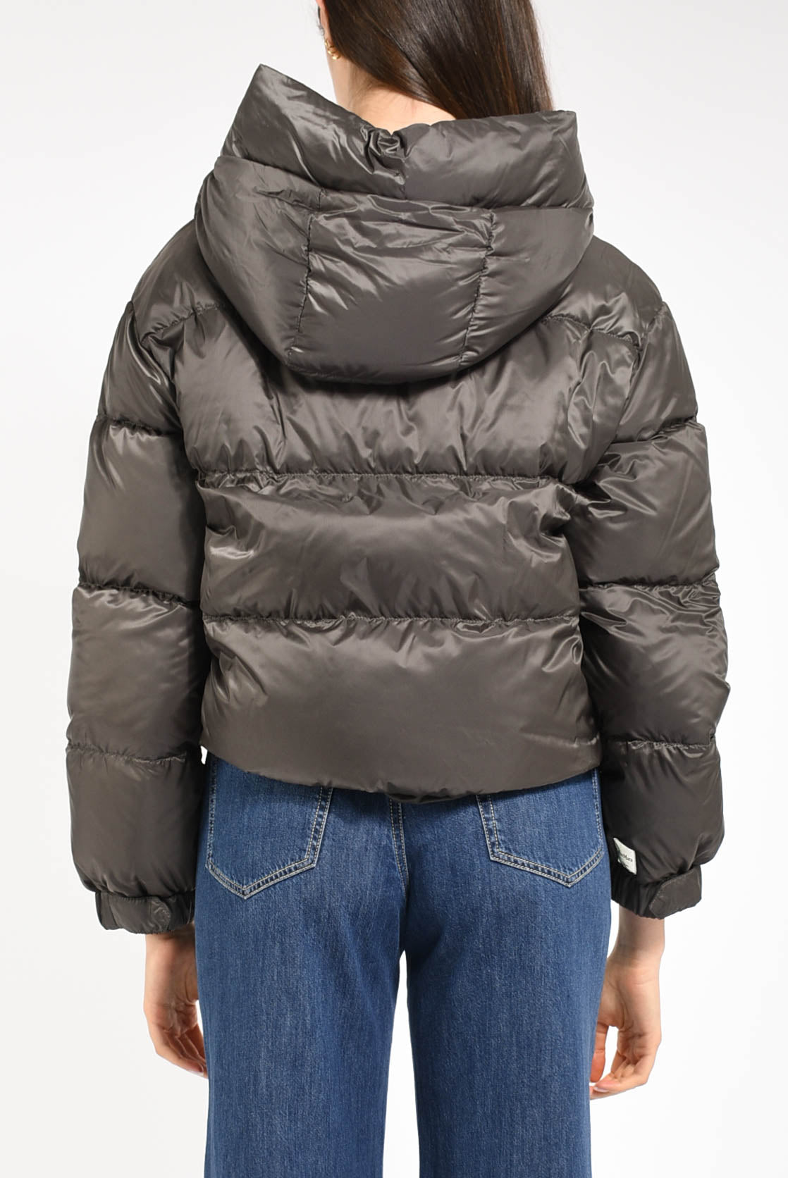 Piumino crop modello seie