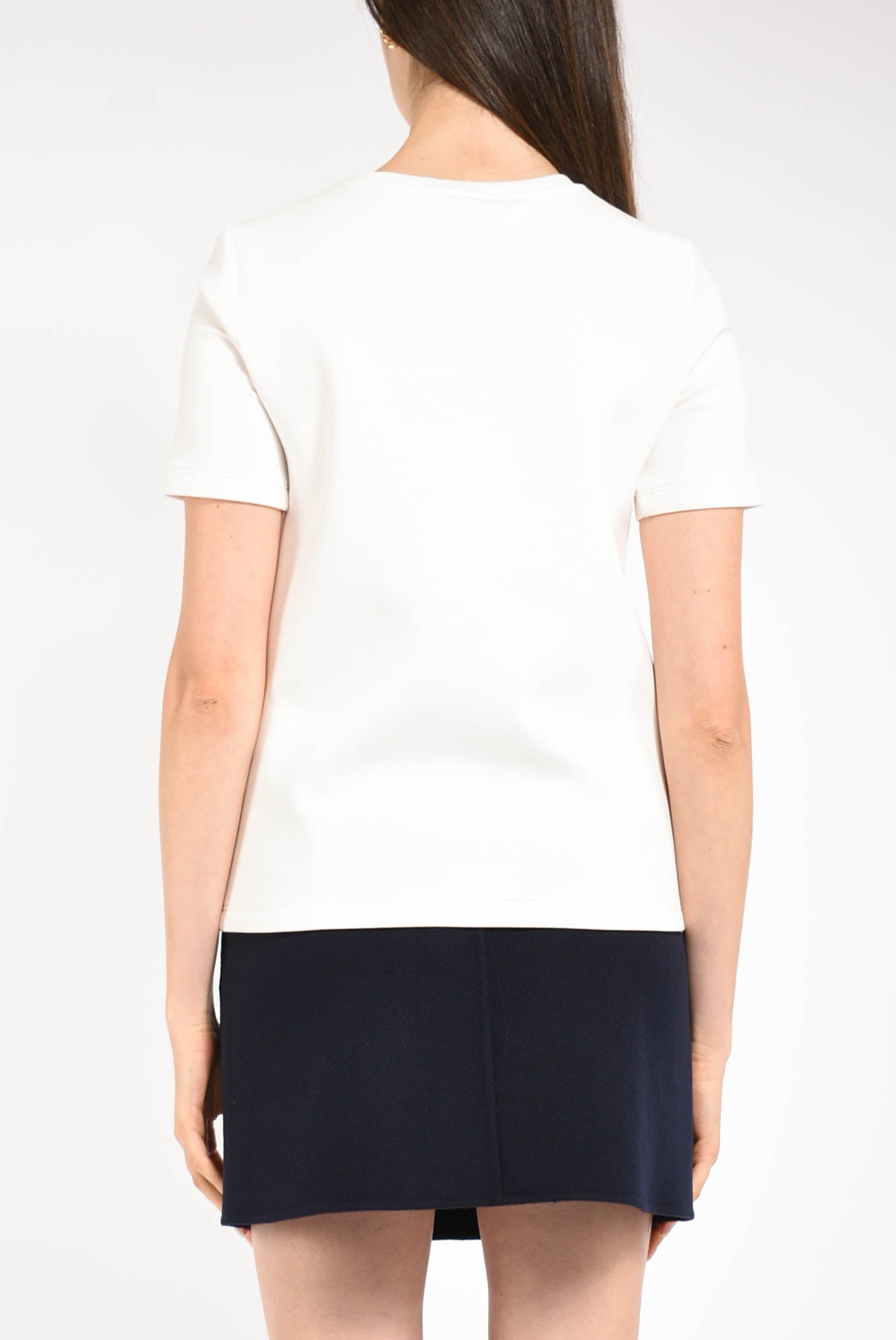 t-shirt in jersey scuba modello tubo
