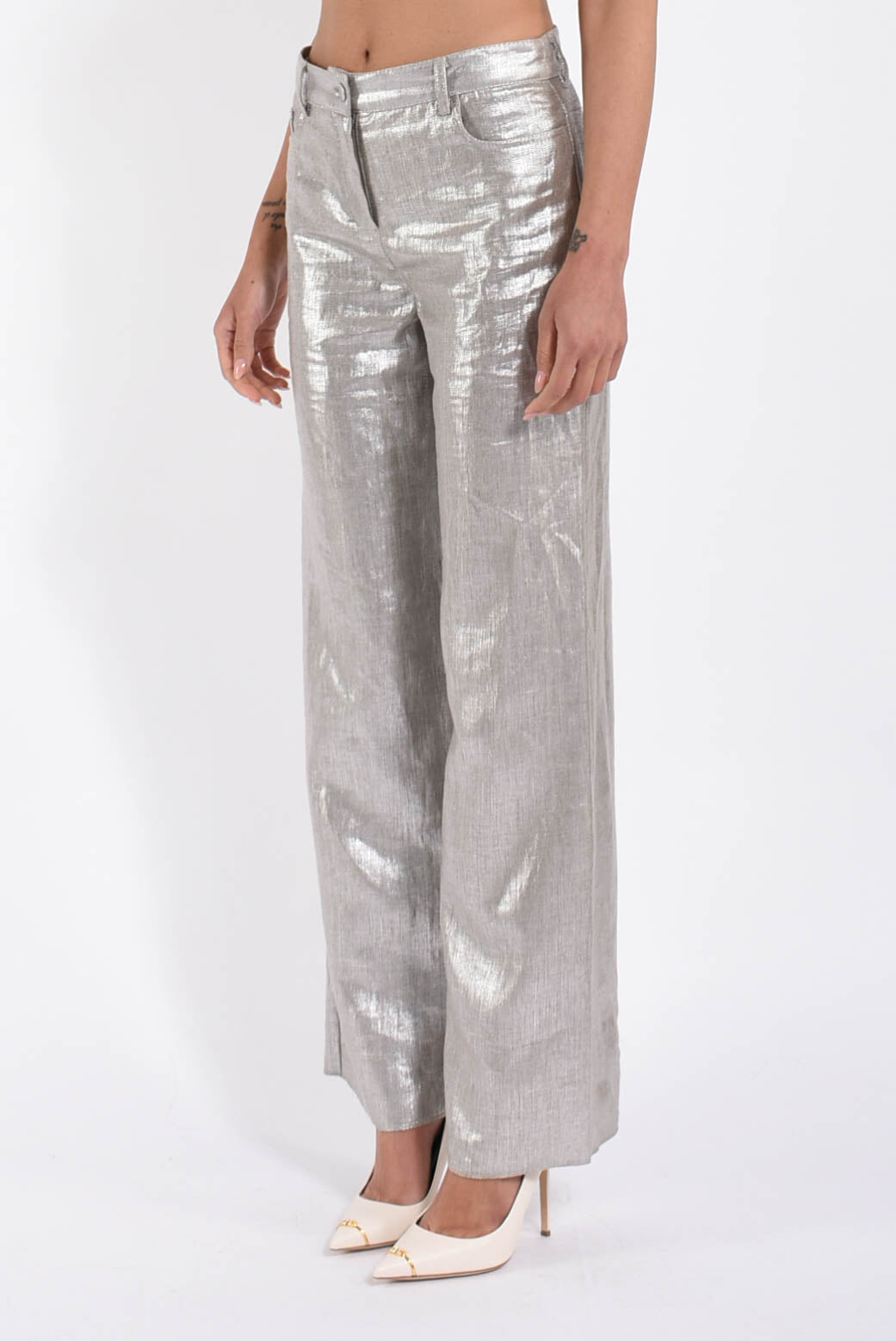 pantaloni in lino modello malika