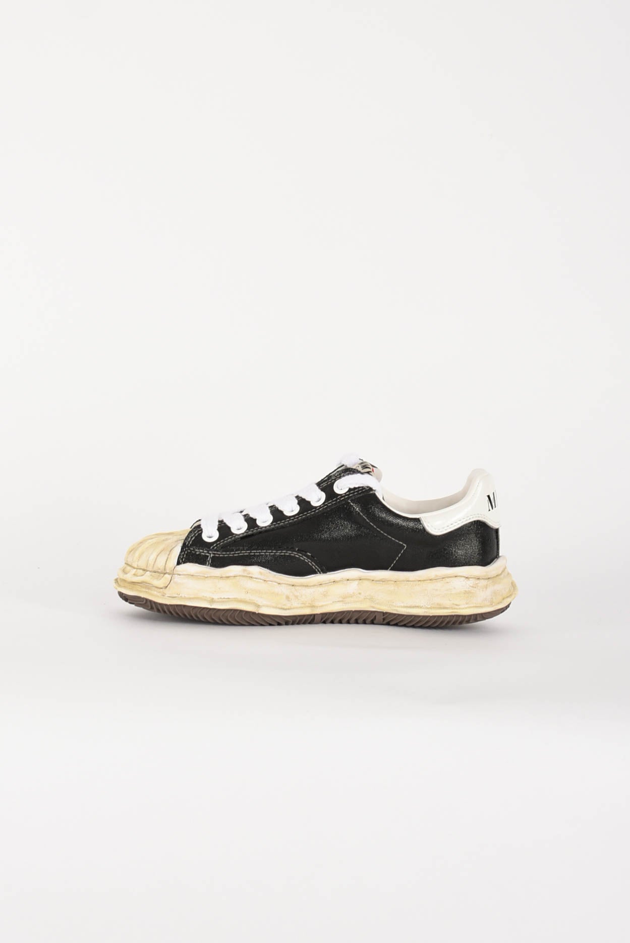Sneakers blakey in pelle metalizzata