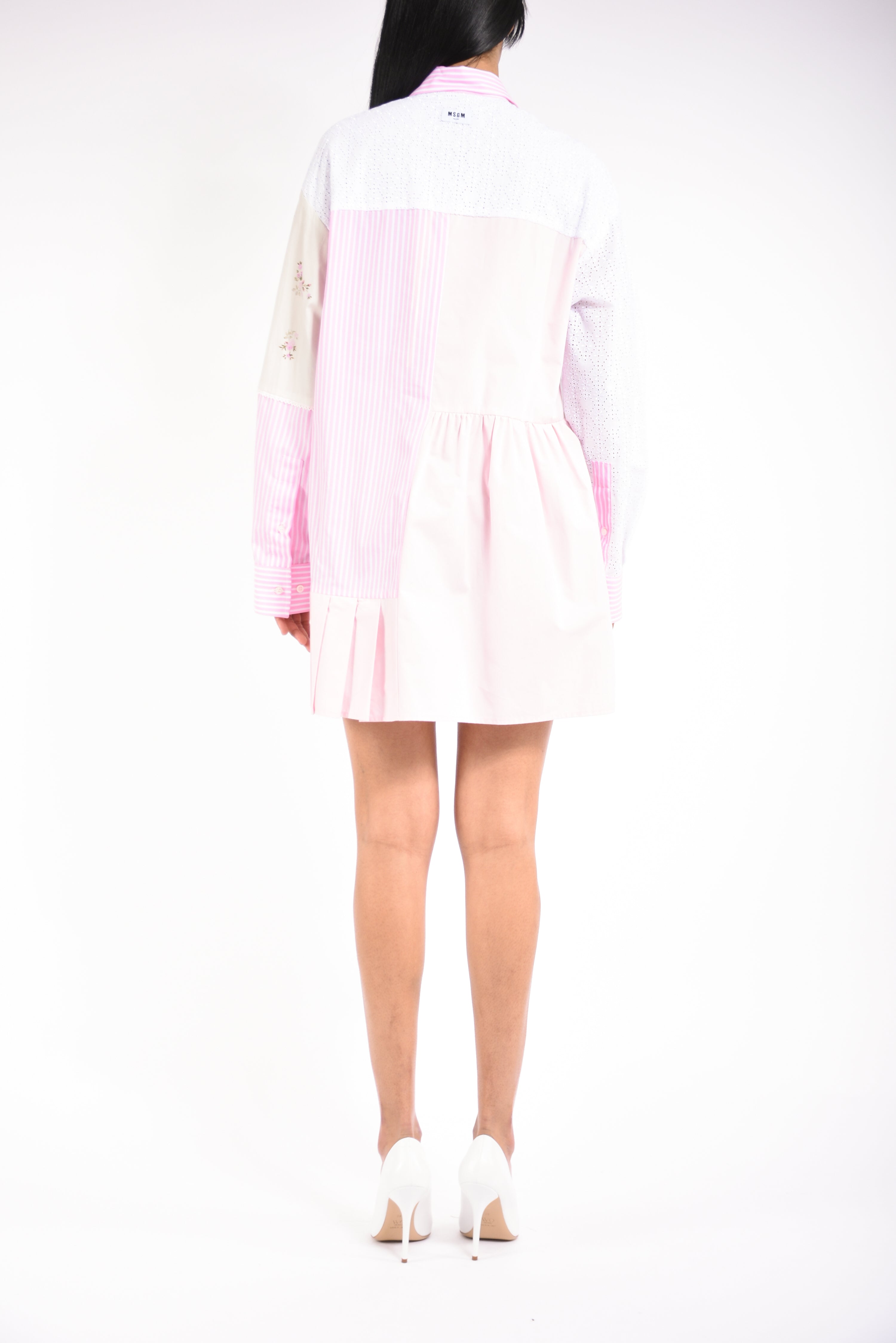 abito chemisier in cotone