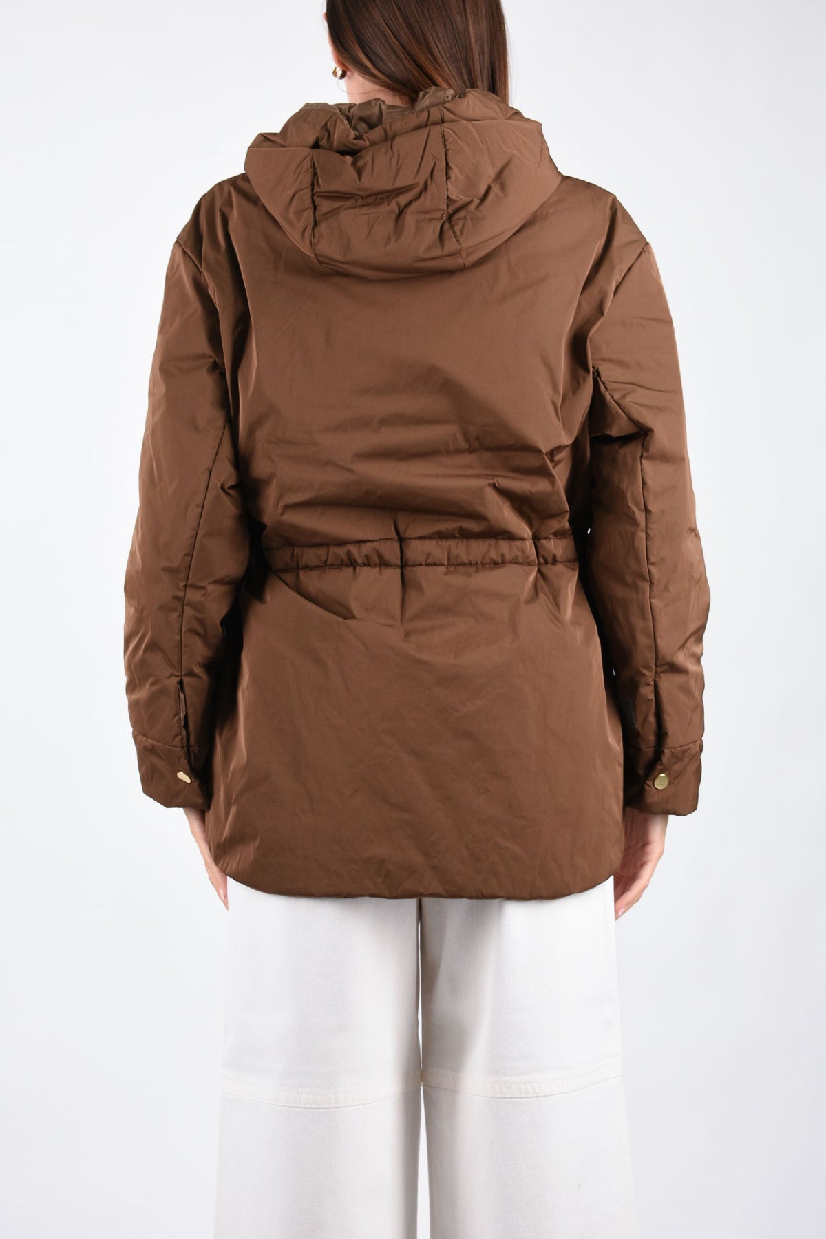 Parka imbottito reversibile in radzmir e tela antigoccia MTCCHARME 2629486024600