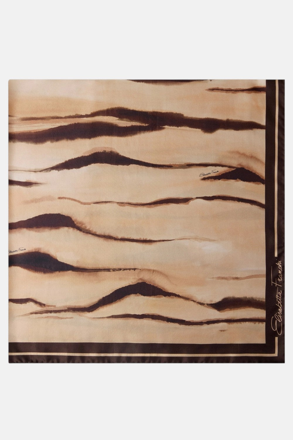 Foulard in twill di seta