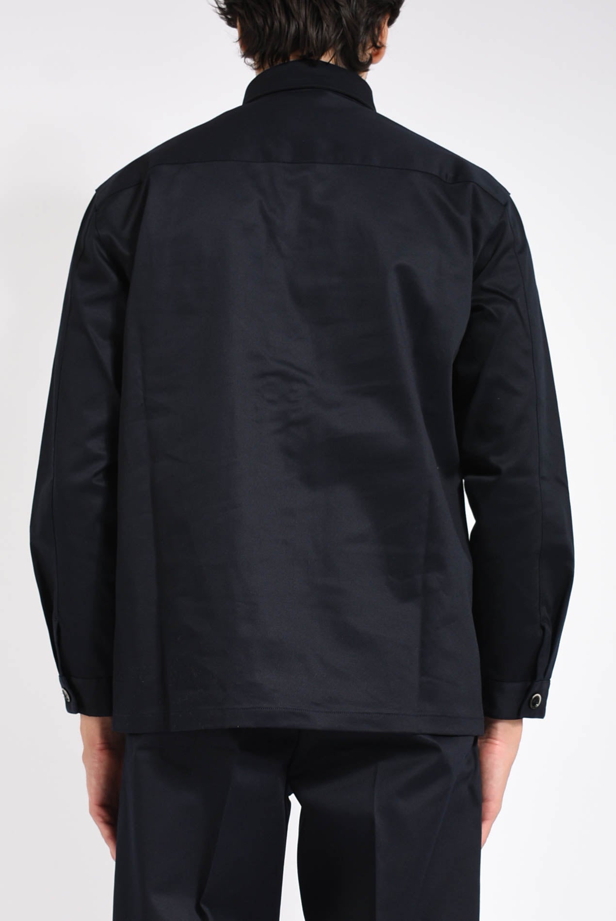 Overshirt in cotone
