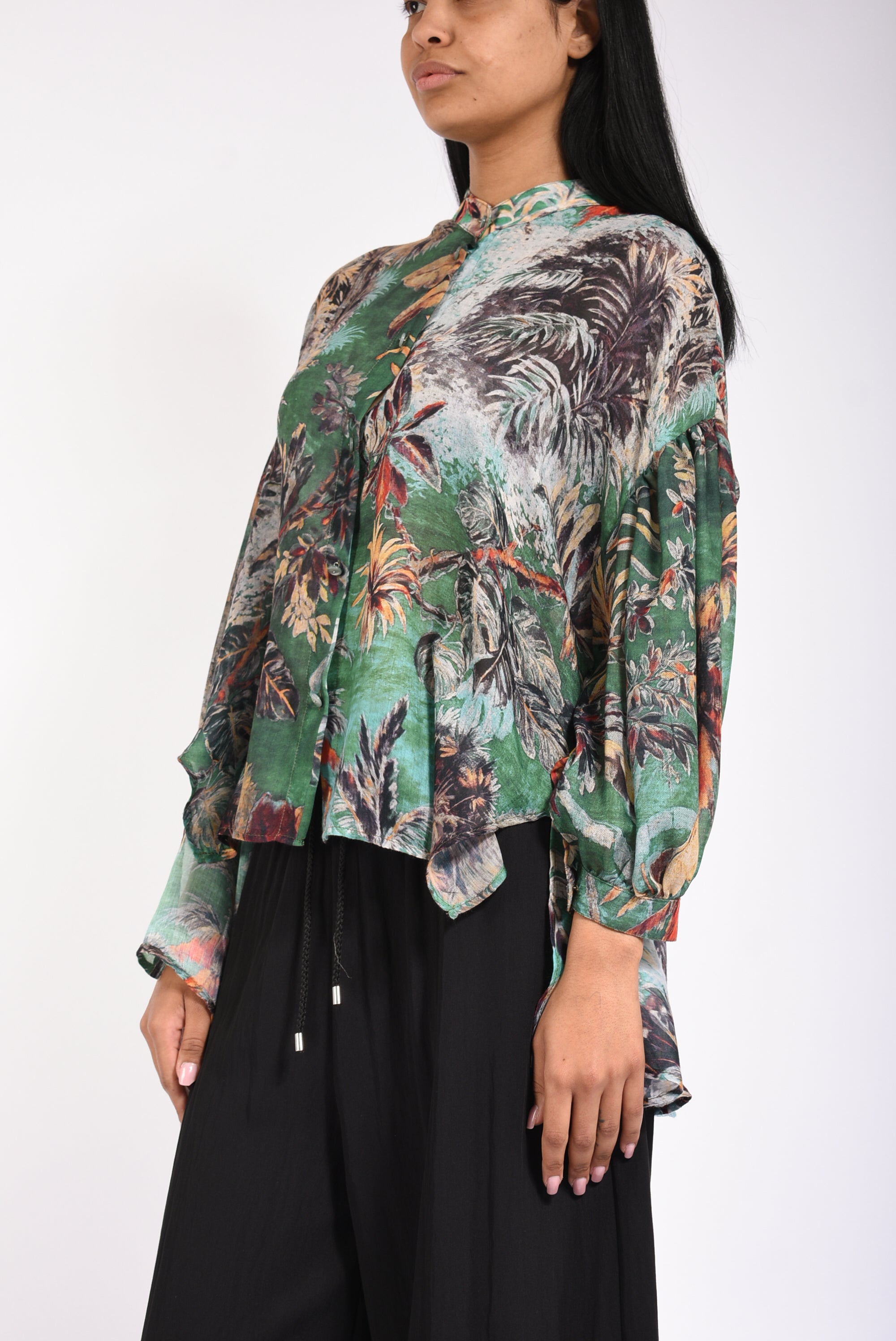 camicia a fantasia