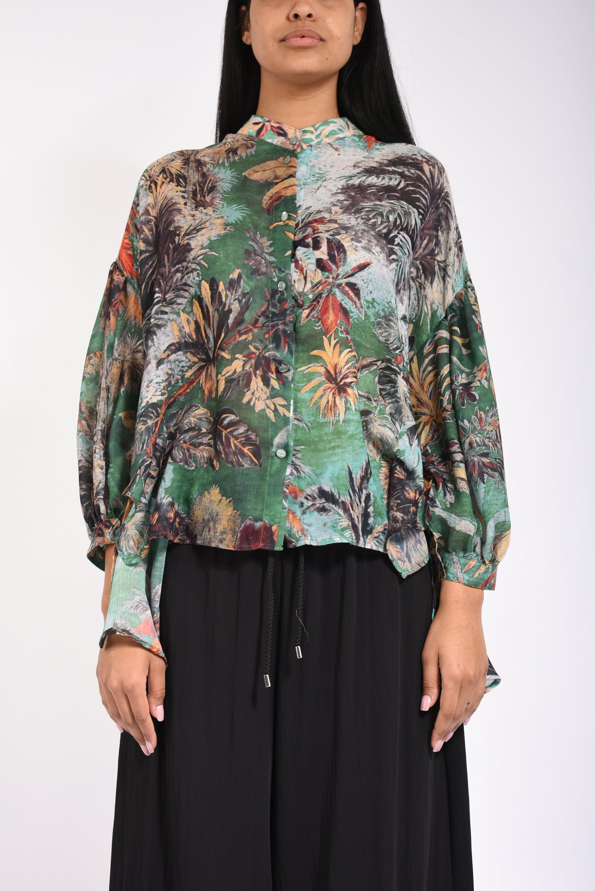 camicia a fantasia