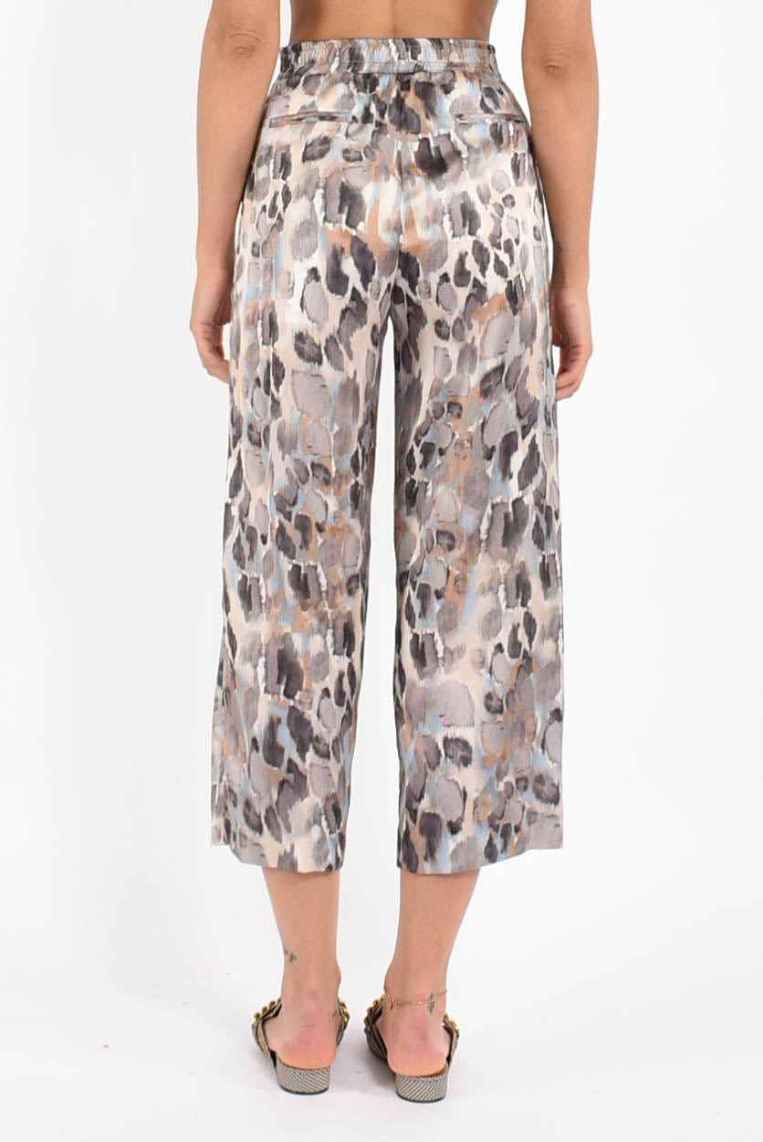 pantaloni in raso